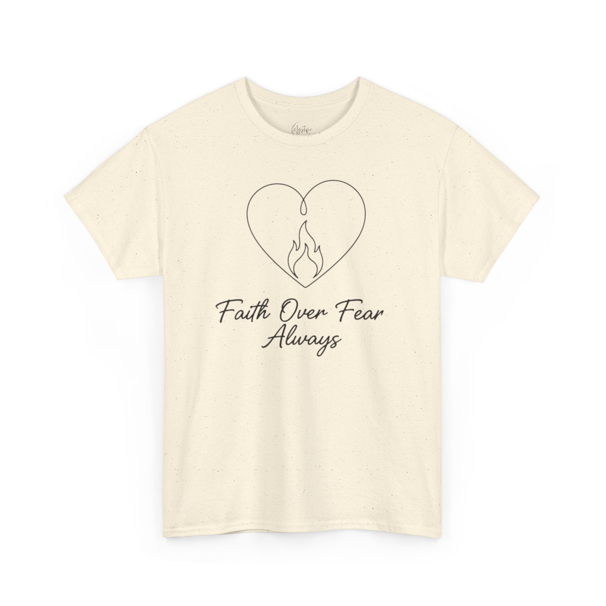 Faith Over Fear Always Unisex Cotton T-Shirt