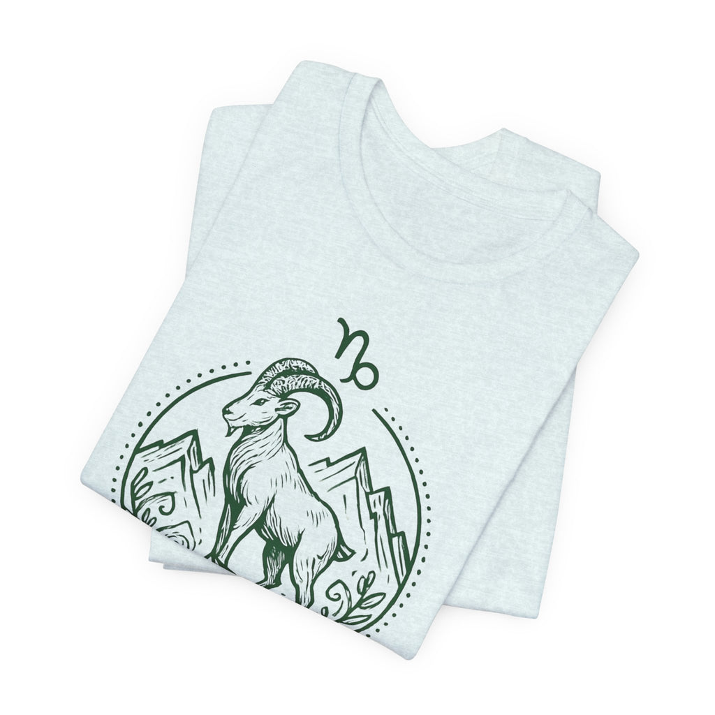 Astrology Zodiac Capricorn Mountains Spiritual Unisex T-Shirt