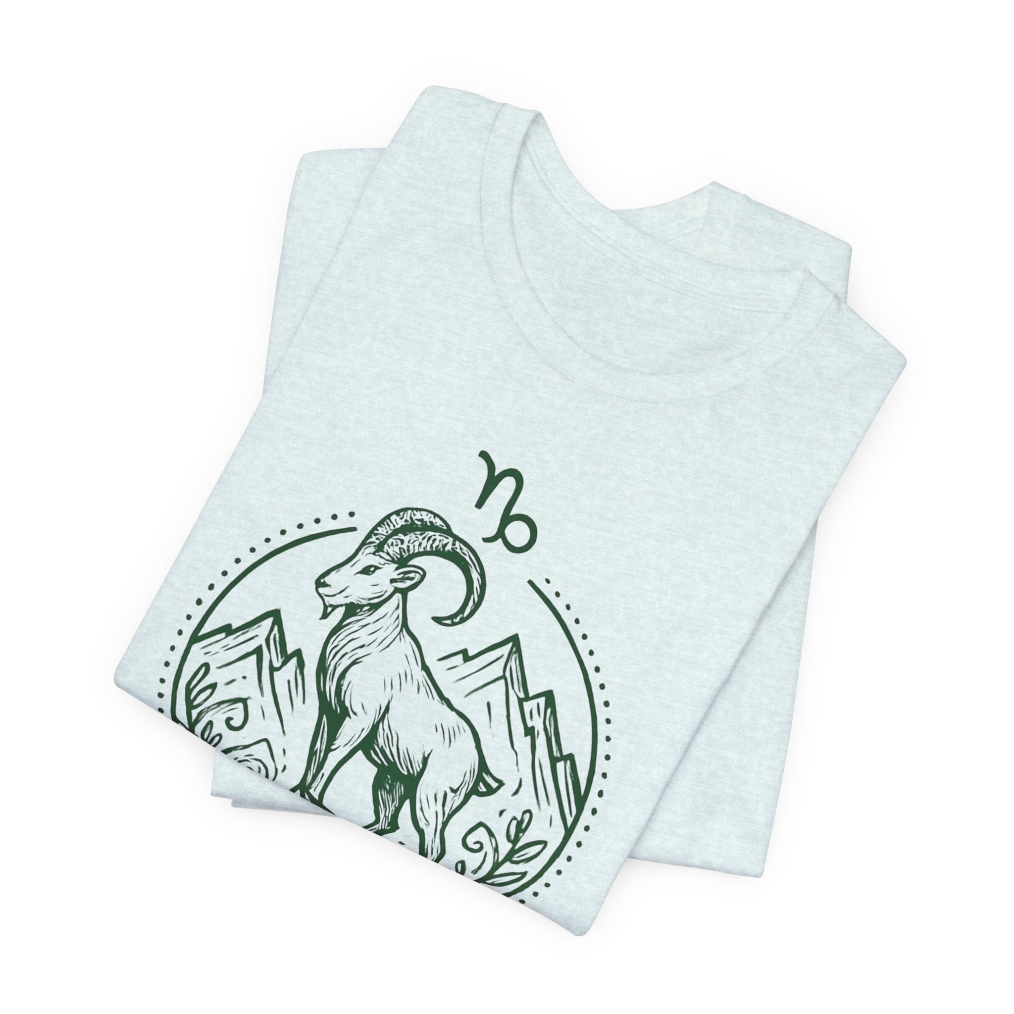 Astrology Zodiac Capricorn Mountains Spiritual Unisex T-Shirt