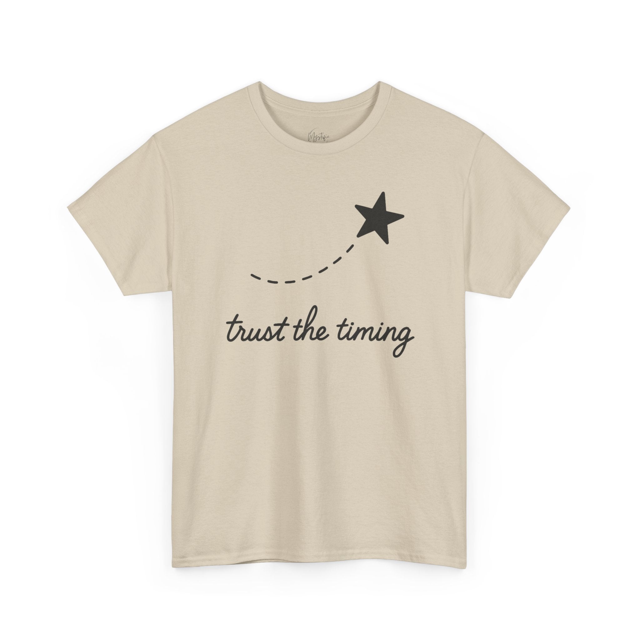Trust The Timing Unisex Cotton T-Shirt