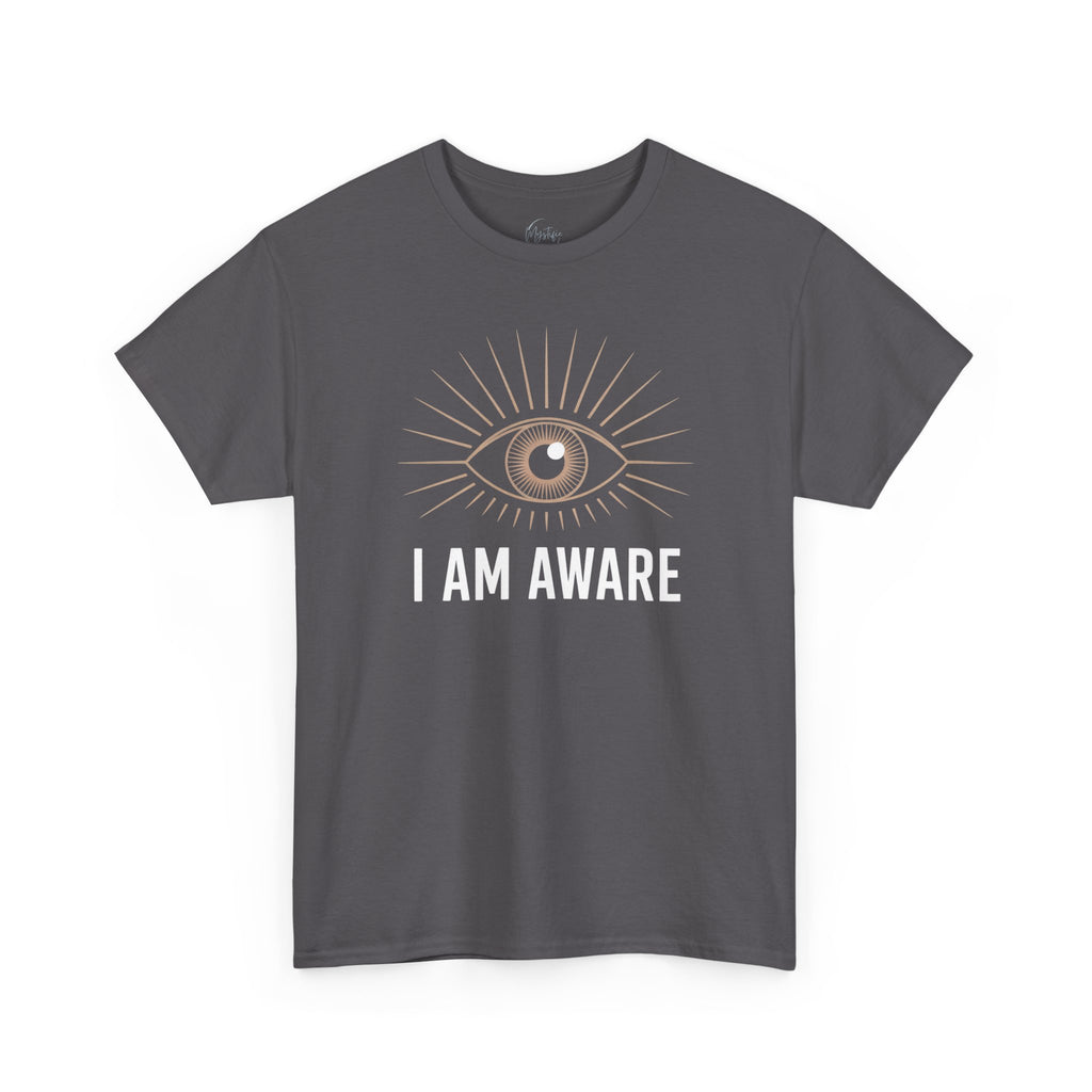 I AM AWARE Unisex Cotton T-Shirt
