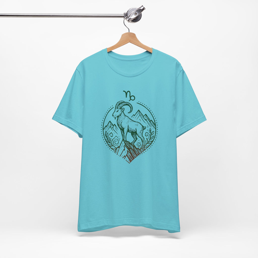 Astrology Zodiac Capricorn Mountains Spiritual Unisex T-Shirt