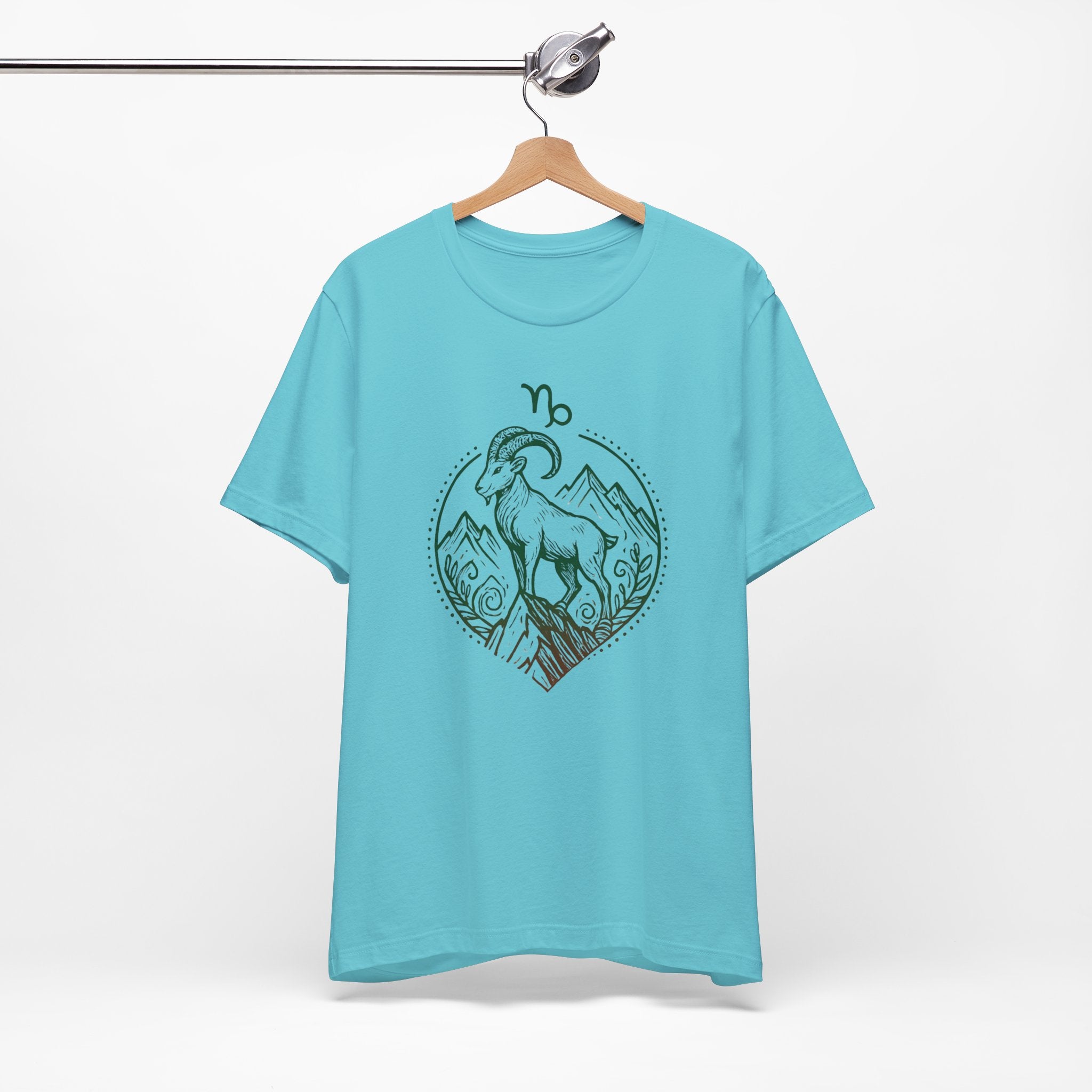 Astrology Zodiac Capricorn Mountains Spiritual Unisex T-Shirt