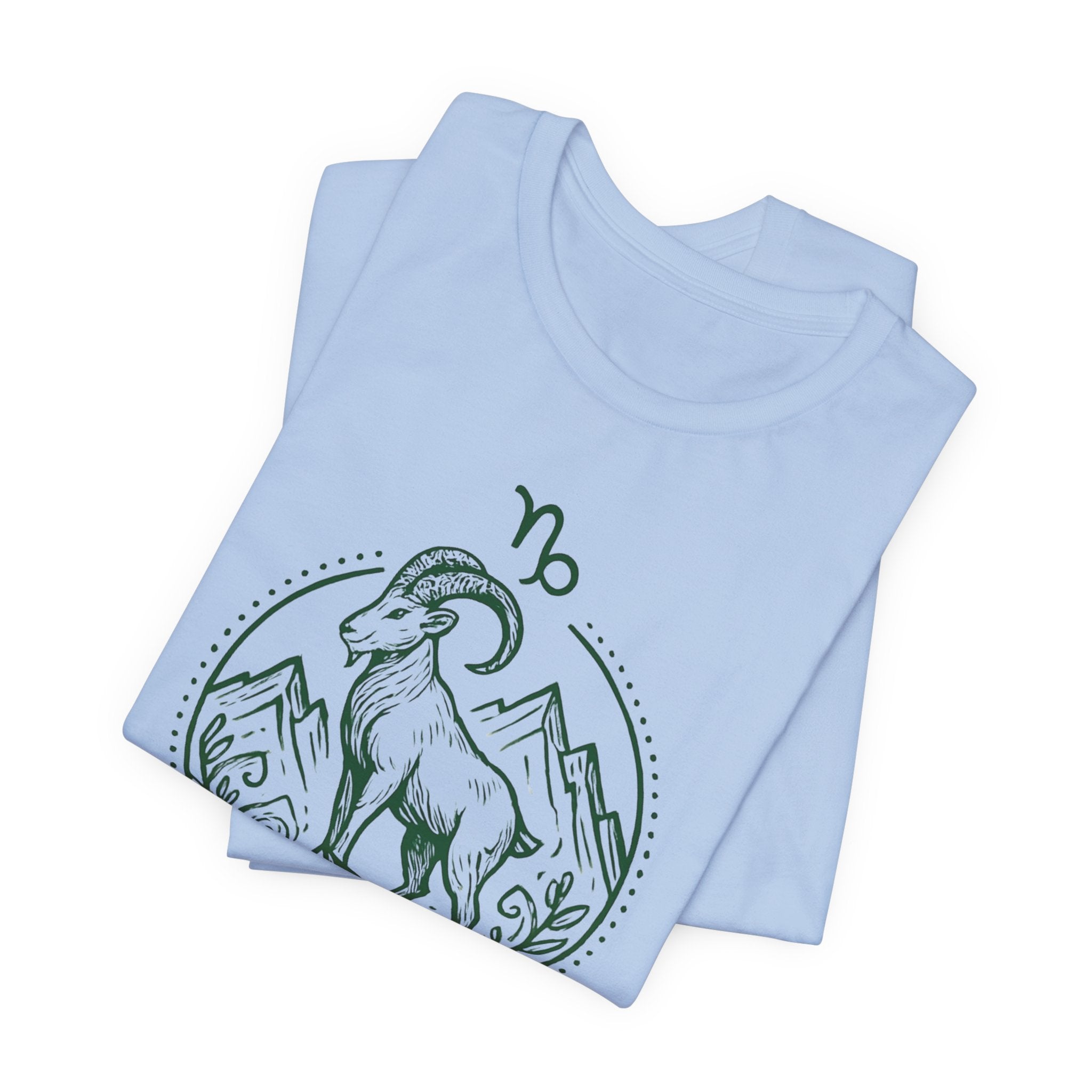 Astrology Zodiac Capricorn Mountains Spiritual Unisex T-Shirt