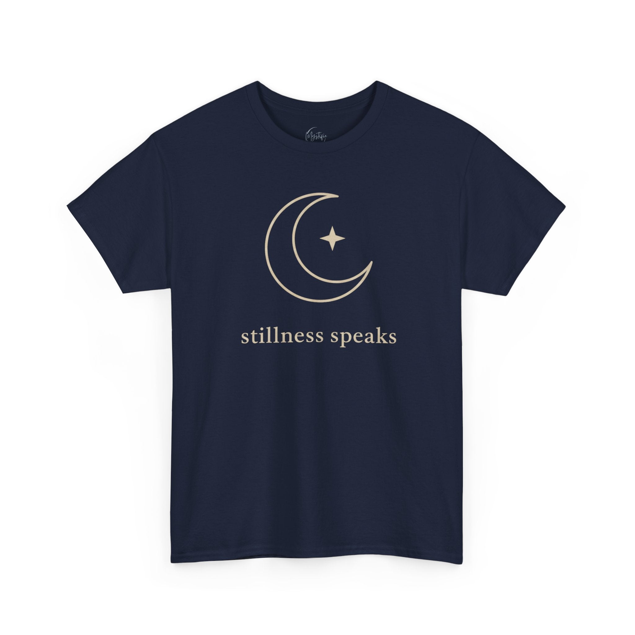 Stillness Speaks Unisex Cotton T-Shirt