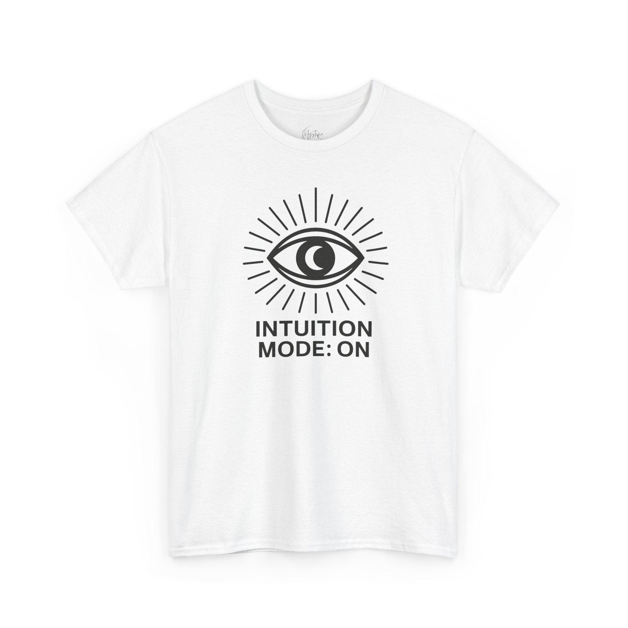 Intuition Mode: On Unisex Cotton T-Shirt