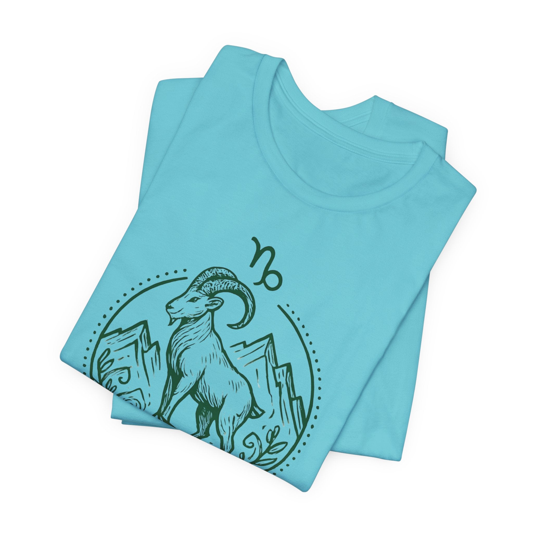 Astrology Zodiac Capricorn Mountains Spiritual Unisex T-Shirt