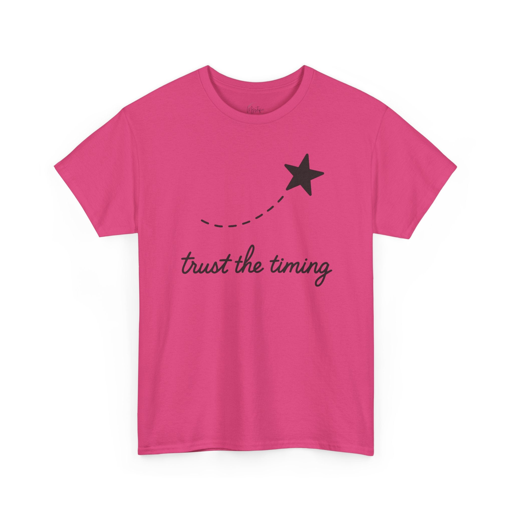 Trust The Timing Unisex Cotton T-Shirt