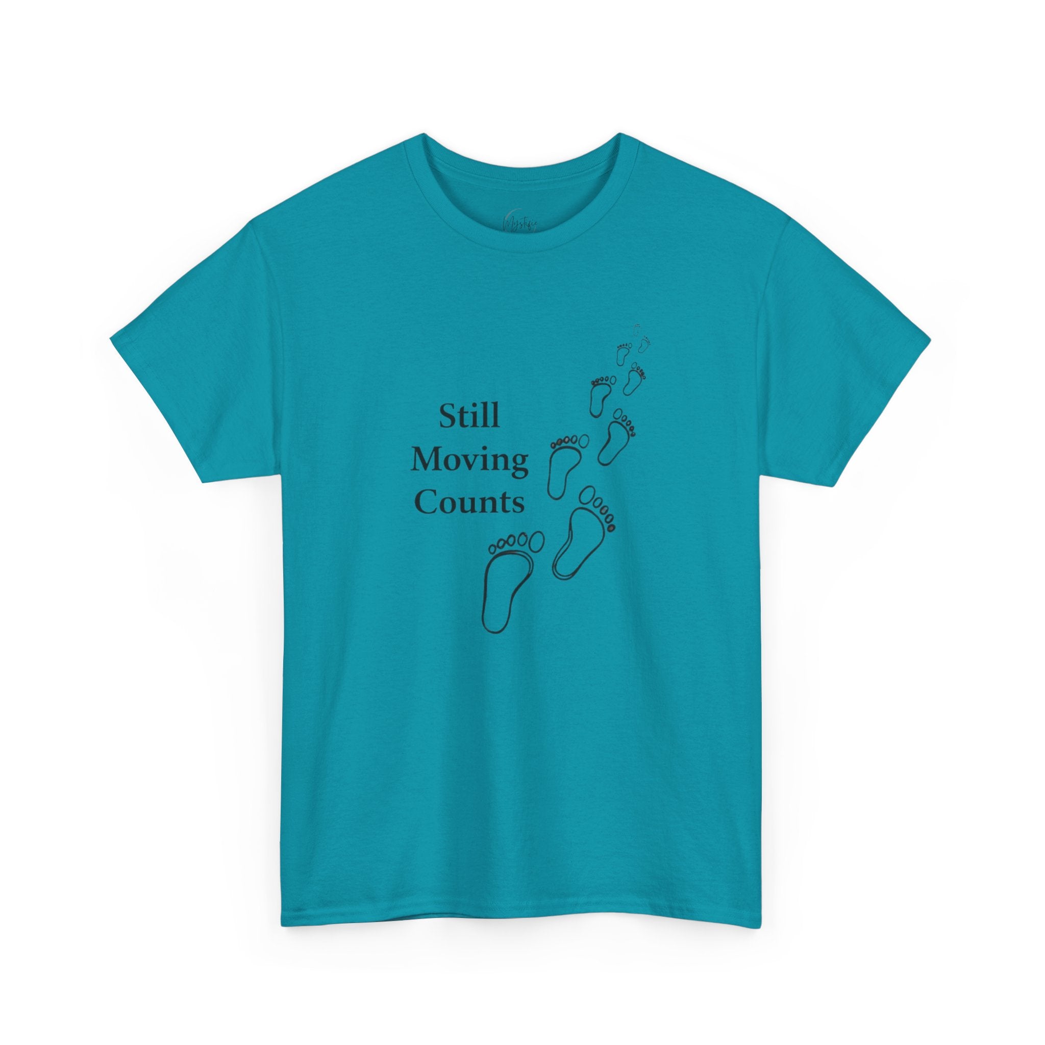 Still Moving Counts Unisex Cotton T-Shirt
