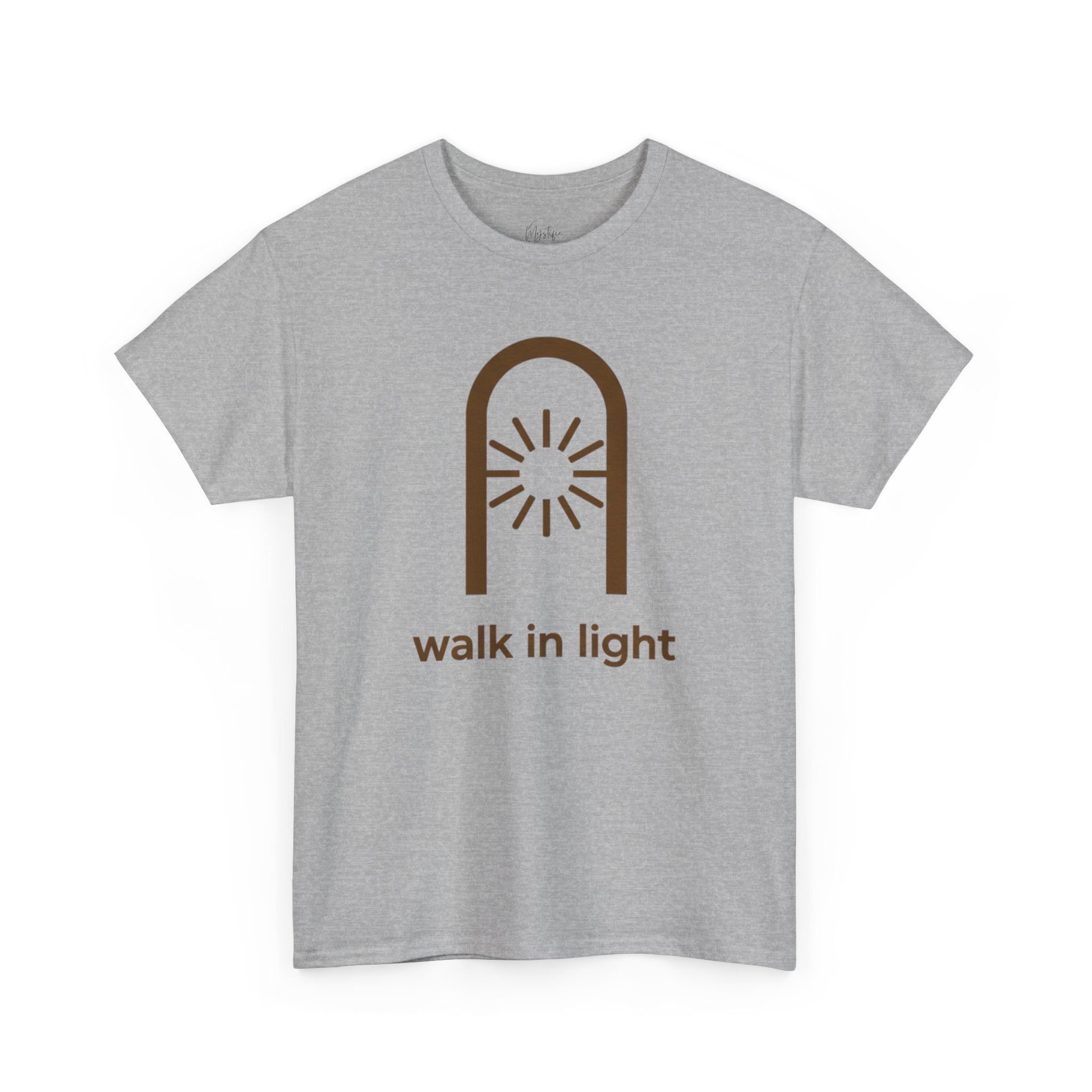 Walk In Light Unisex Cotton T-Shirt