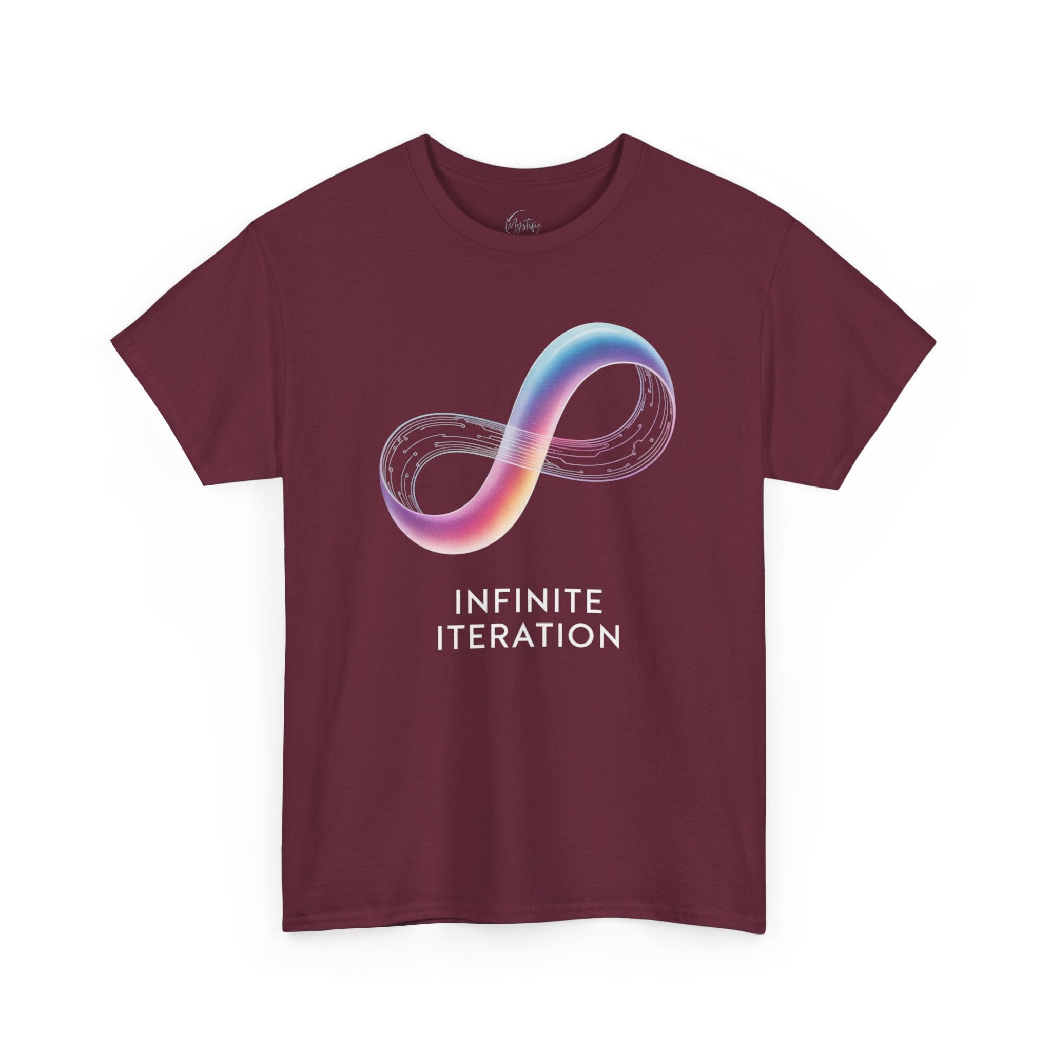 Infinite Iteration Spiritual Unisex Cotton T-Shirt