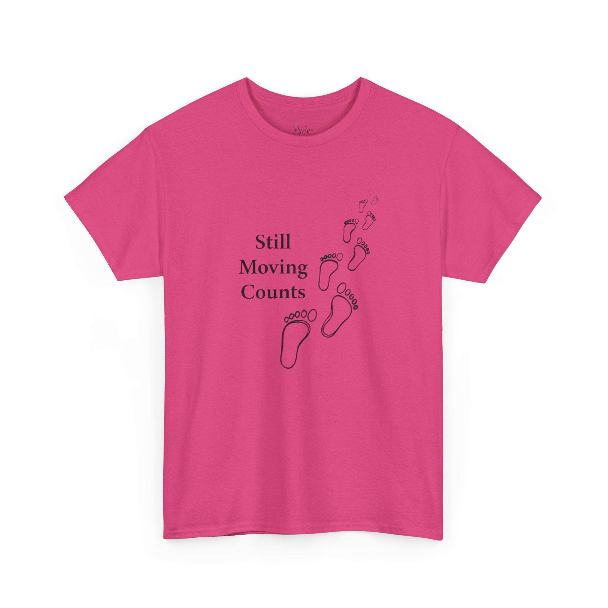 Still Moving Counts Unisex Cotton T-Shirt