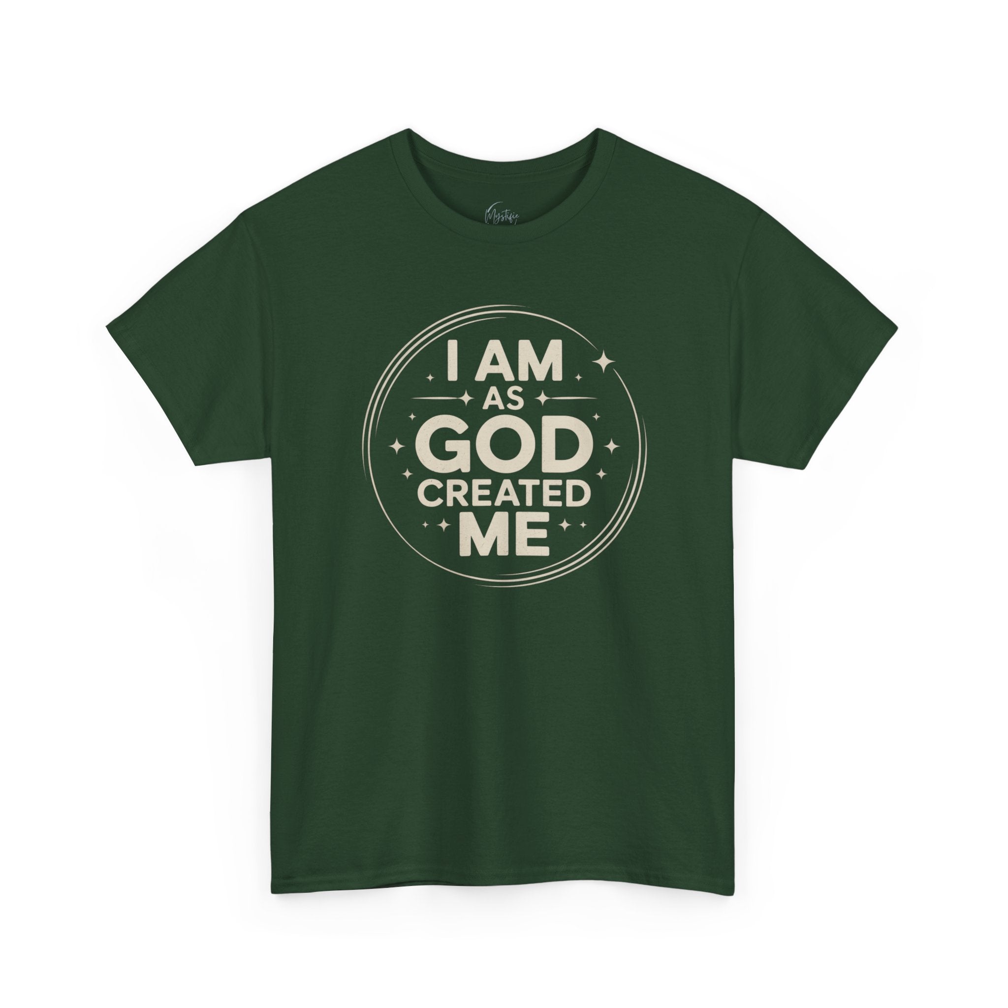I Am As God Created Me Unisex Cotton T-Shirt