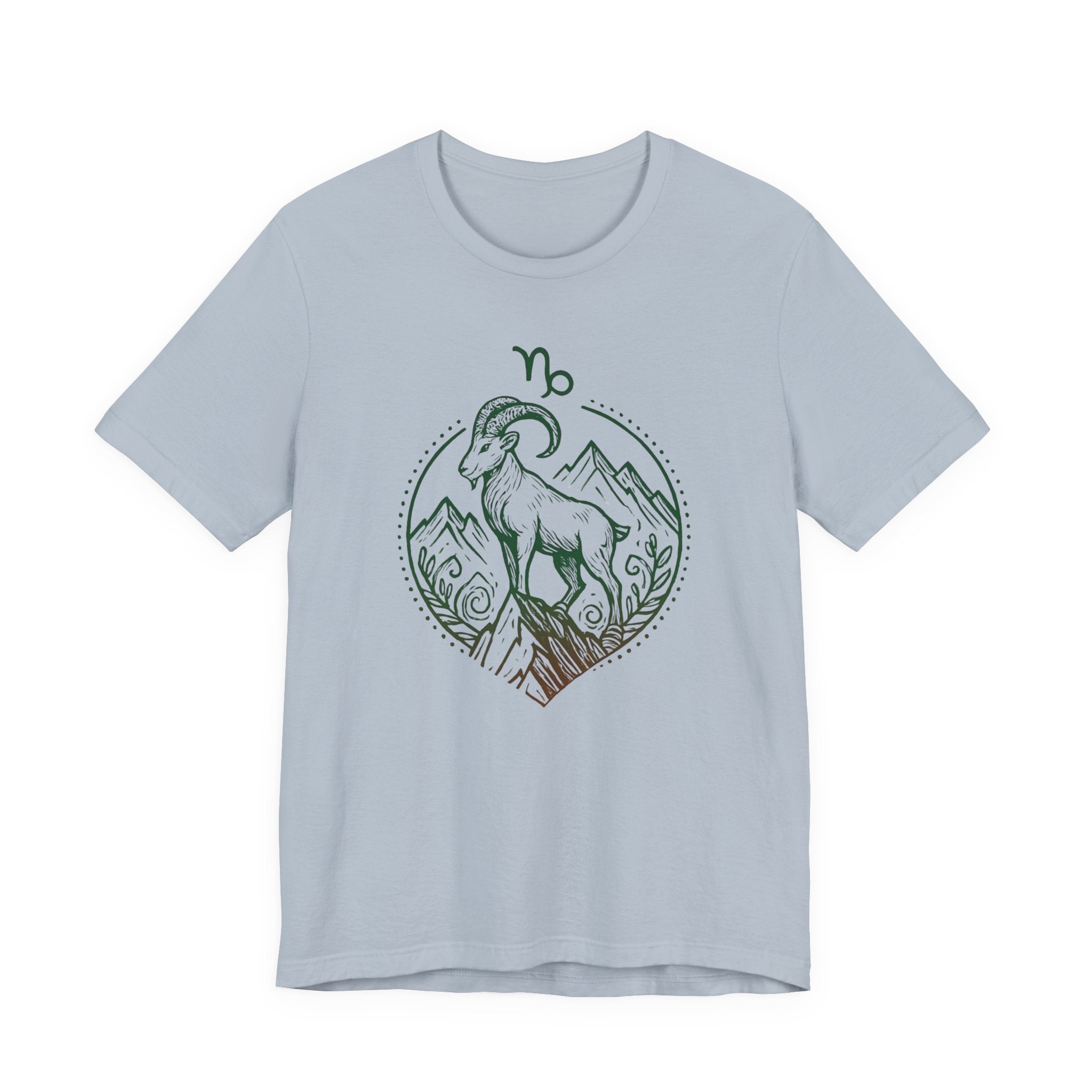 Astrology Zodiac Capricorn Mountains Spiritual Unisex T-Shirt