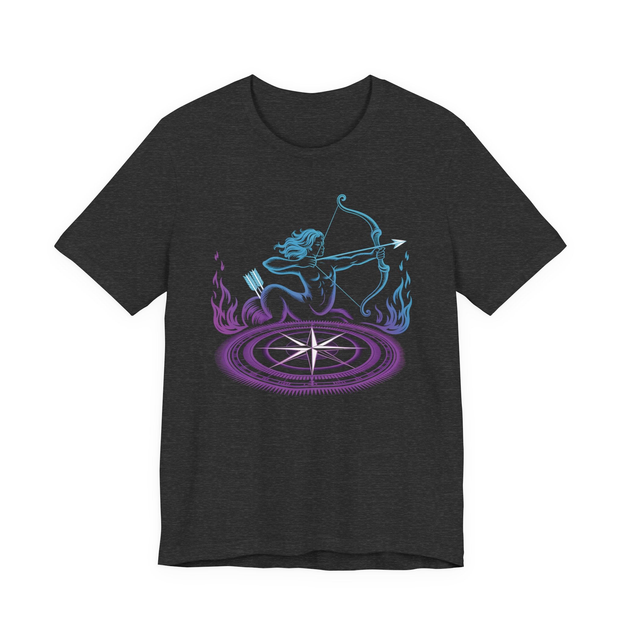 Astrology Zodiac Sagittarius Centaur Archer Holographic Unisex T-Shirt