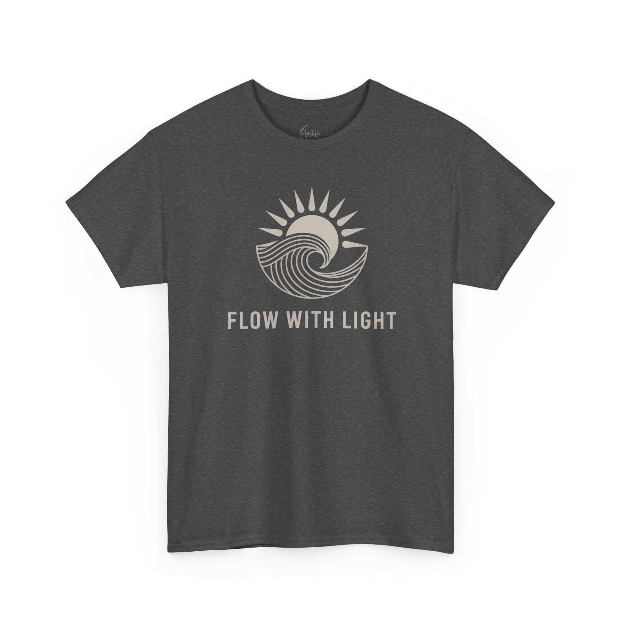 Flow With Light Unisex Cotton T-Shirt