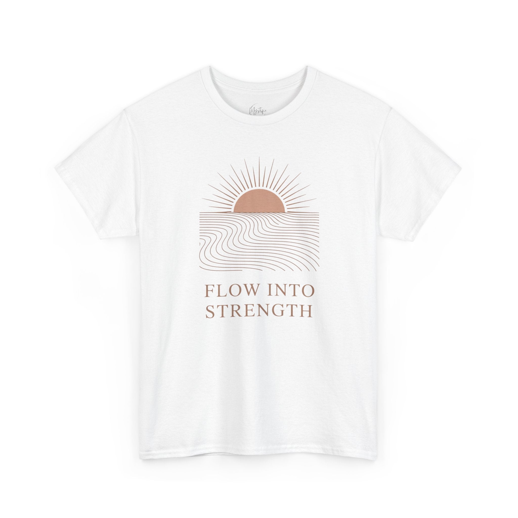 Flow Into Strength Unisex Cotton T-Shirt