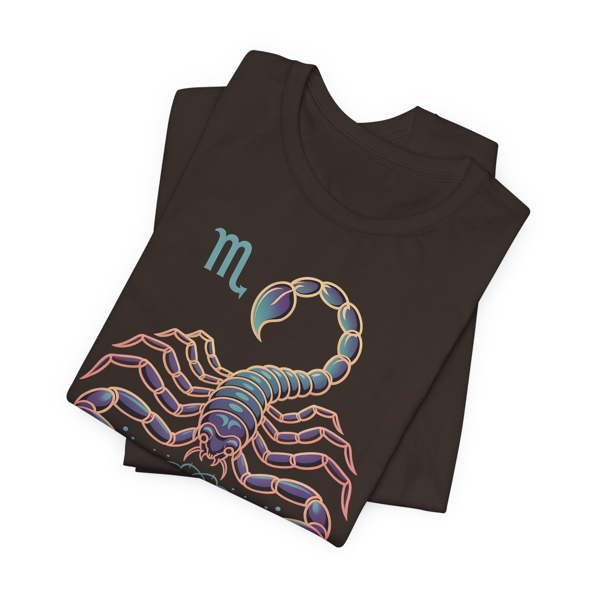 Astrology Zodiac Scorpio Unisex Flower T-Shirt