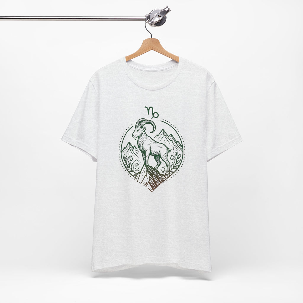 Astrology Zodiac Capricorn Mountains Spiritual Unisex T-Shirt