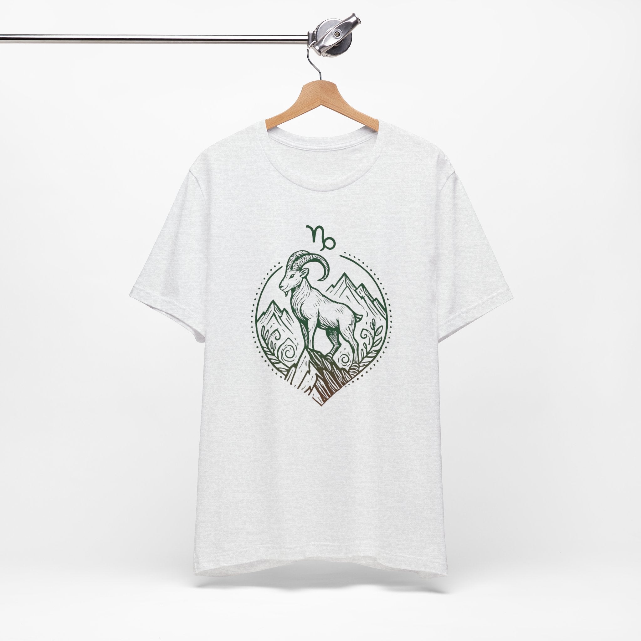 Astrology Zodiac Capricorn Mountains Spiritual Unisex T-Shirt