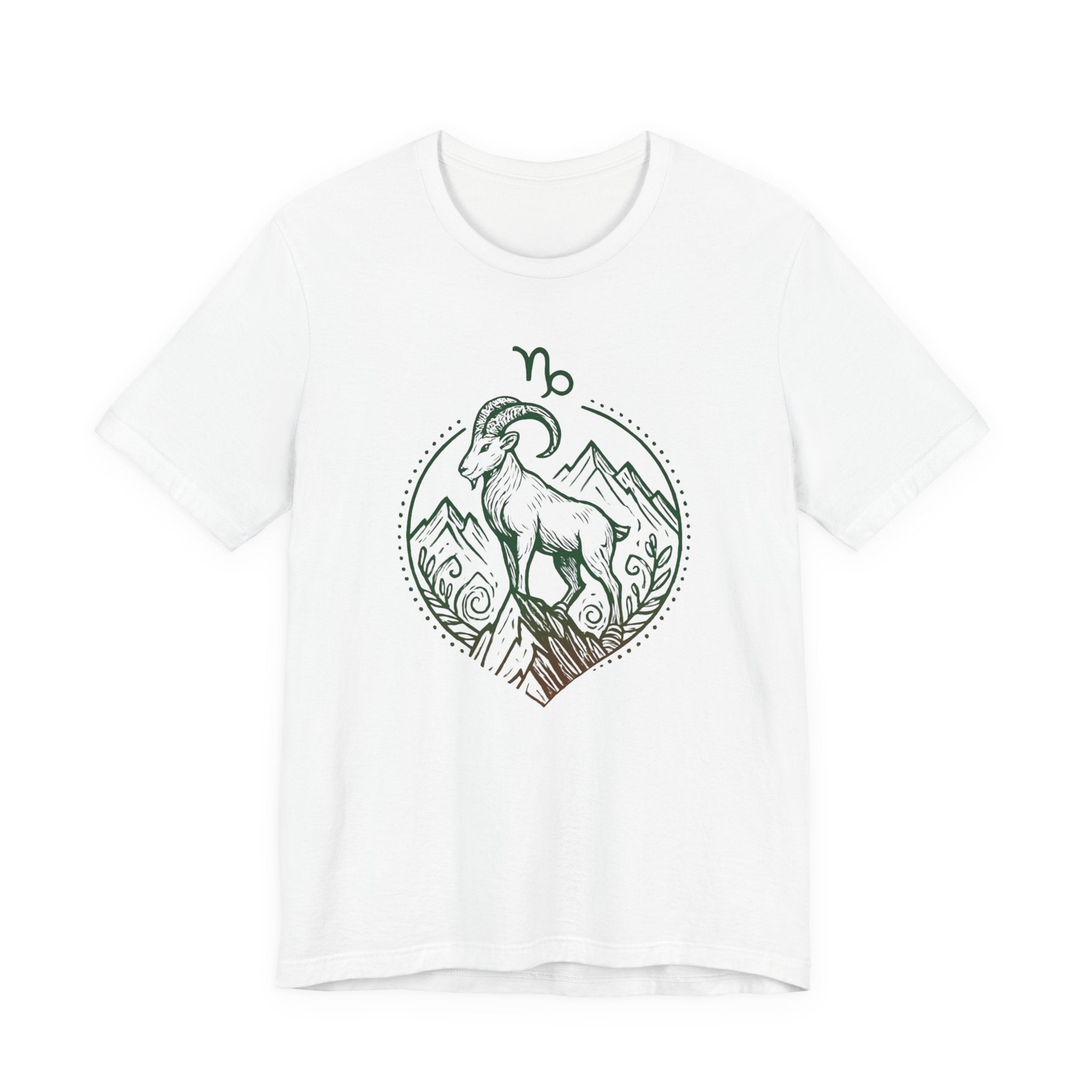 Astrology Zodiac Capricorn Mountains Spiritual Unisex T-Shirt