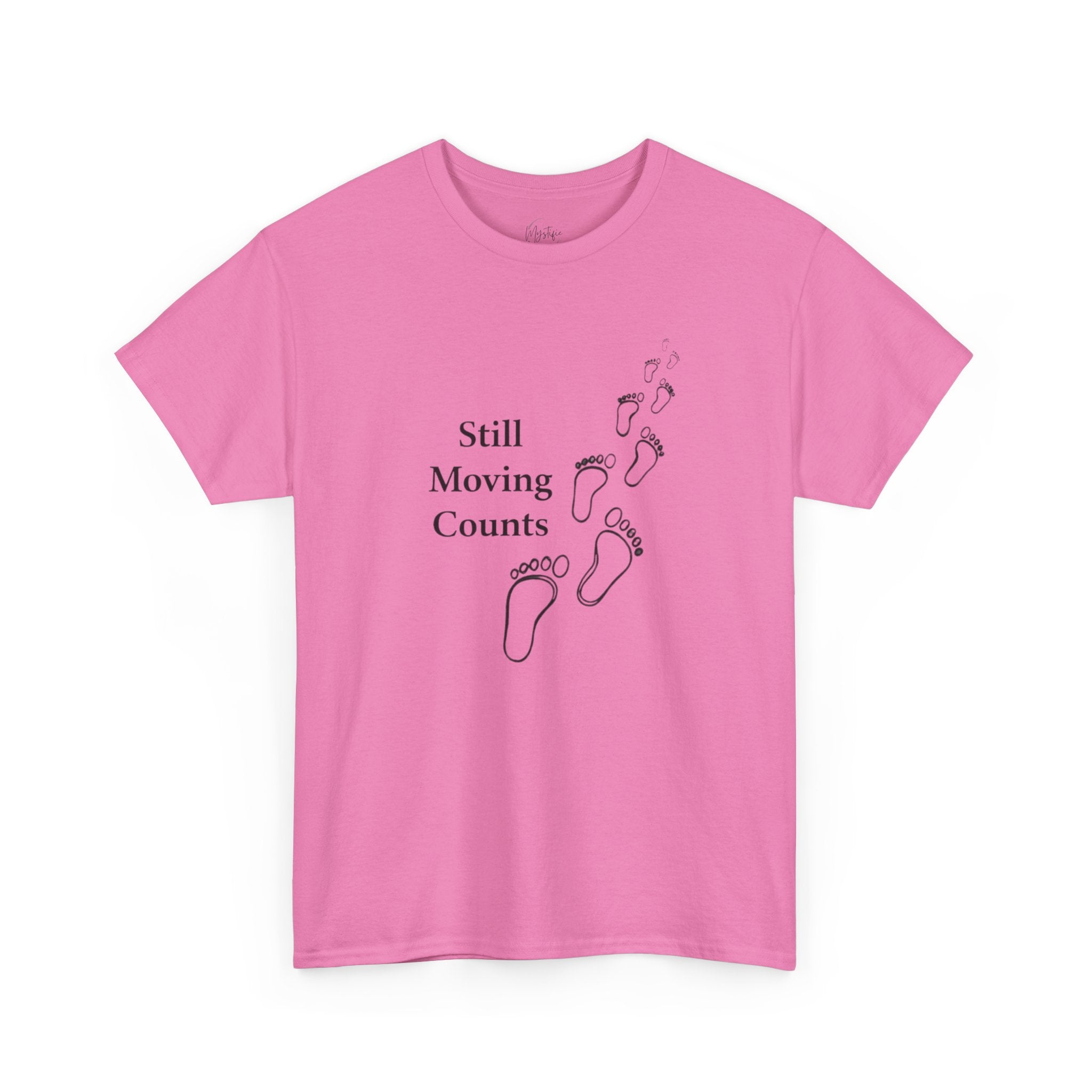 Still Moving Counts Unisex Cotton T-Shirt