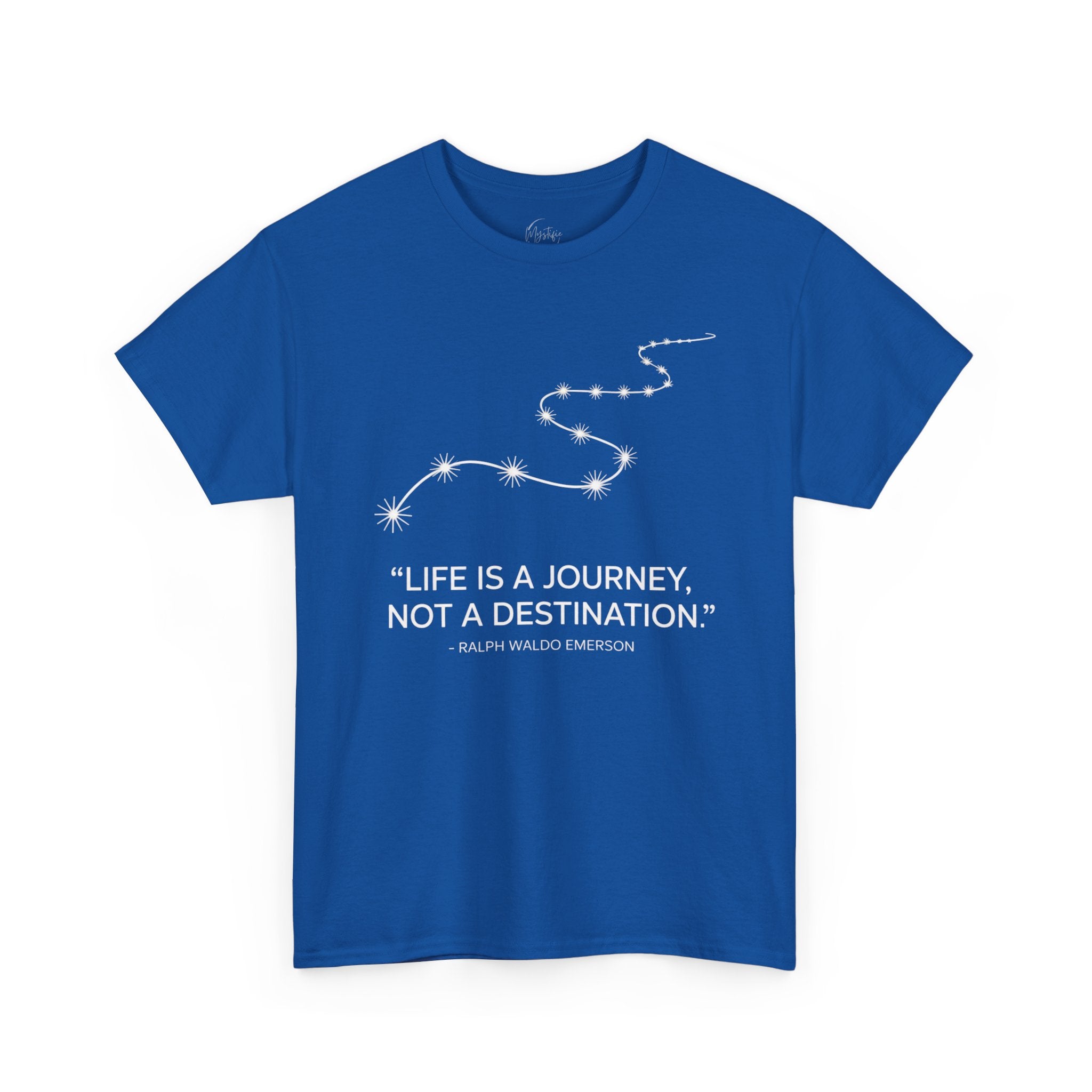Life Is A Journey, Not A Destination Unisex Cotton T-Shirt