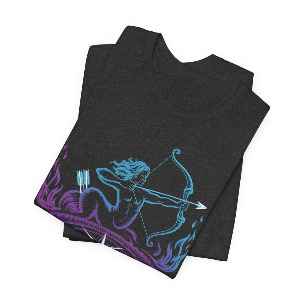 Astrology Zodiac Sagittarius Centaur Archer Holographic Unisex T-Shirt