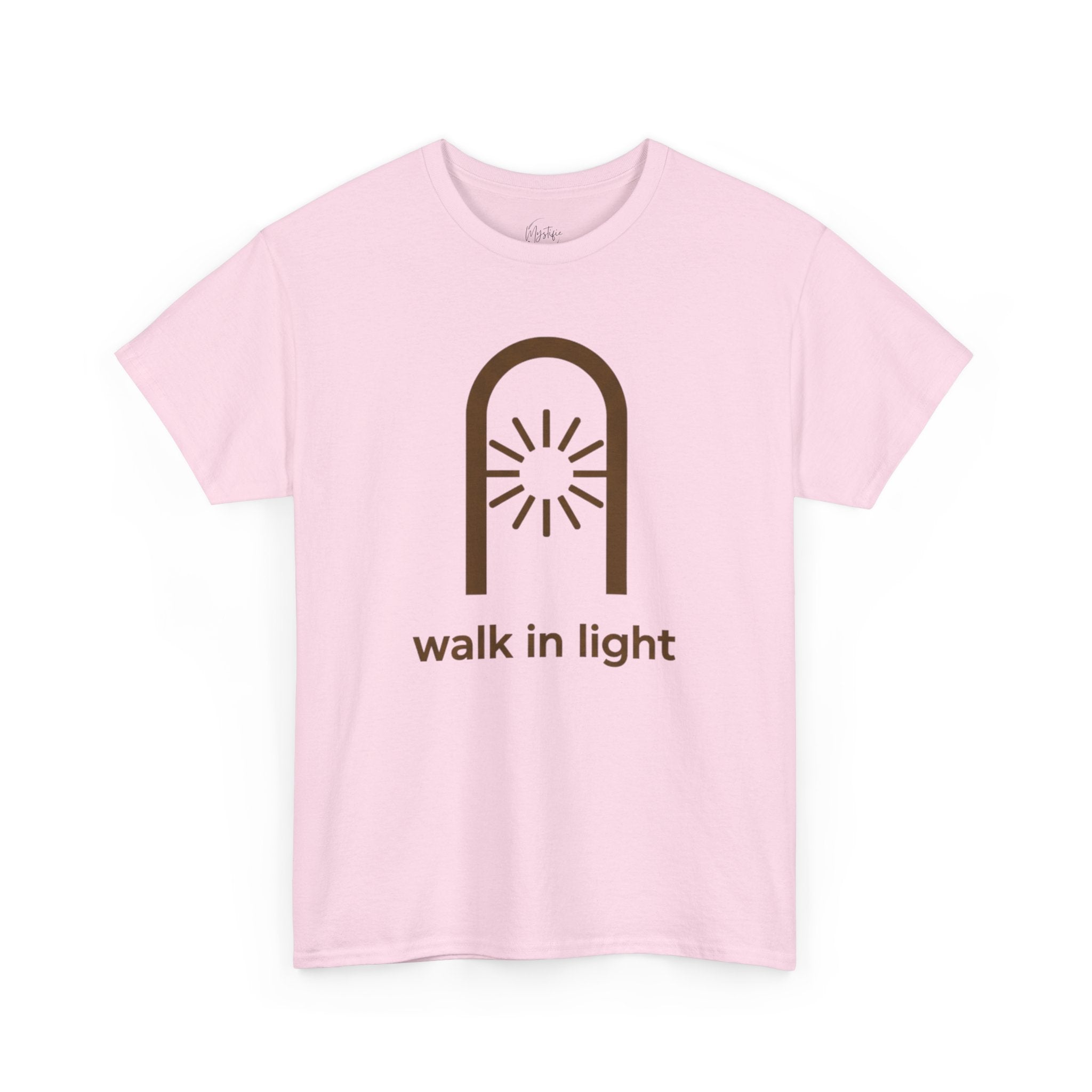Walk In Light Unisex Cotton T-Shirt