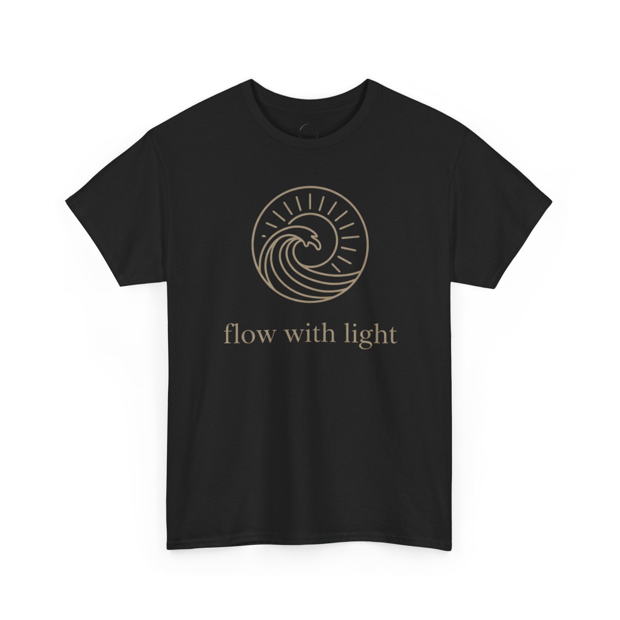 Flow With Light Unisex Cotton T-Shirt