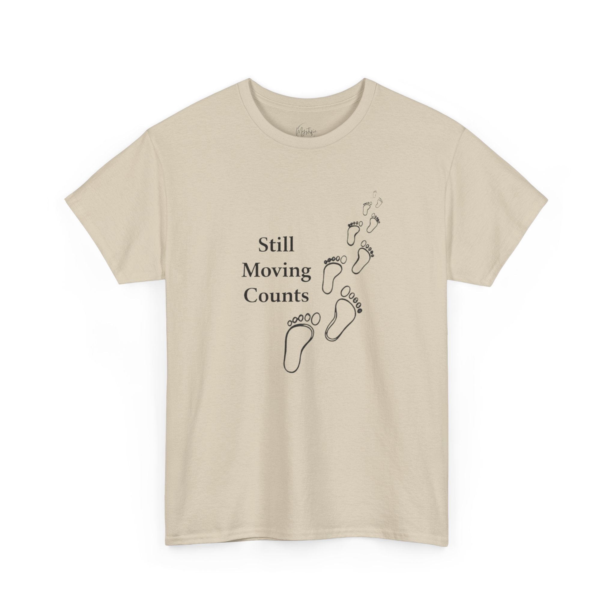 Still Moving Counts Unisex Cotton T-Shirt