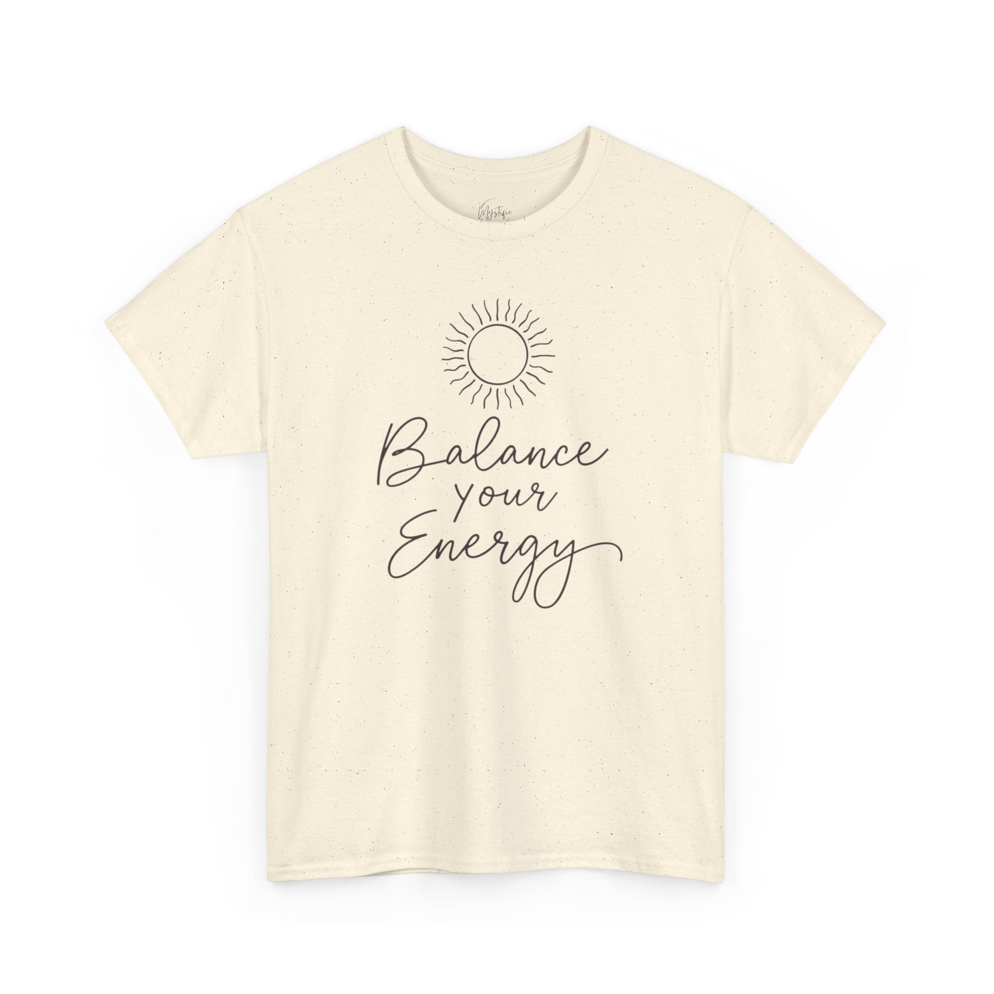 Balance Your Energy Unisex Cotton T-Shirt