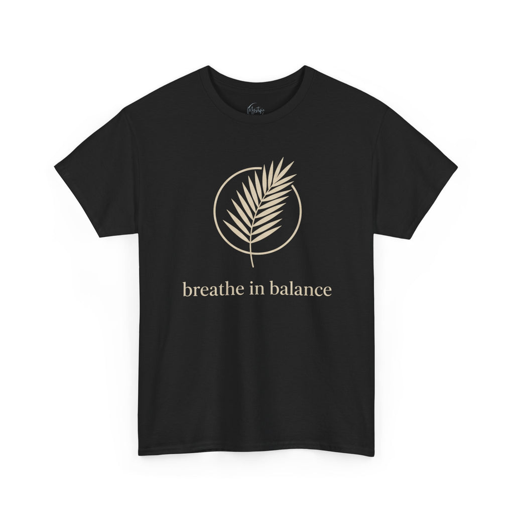 Breathe In Balance Unisex Cotton T-Shirt