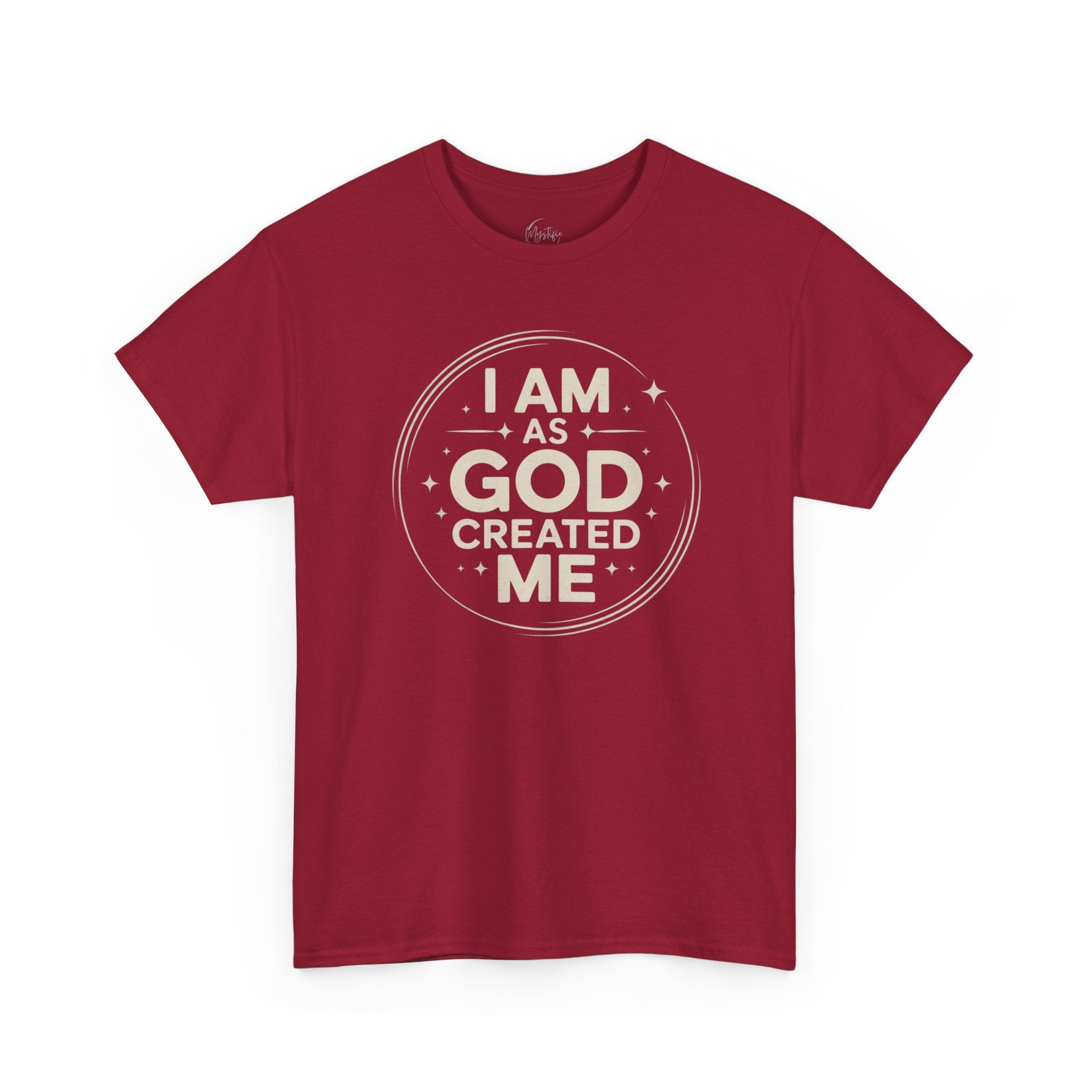 I Am As God Created Me Unisex Cotton T-Shirt