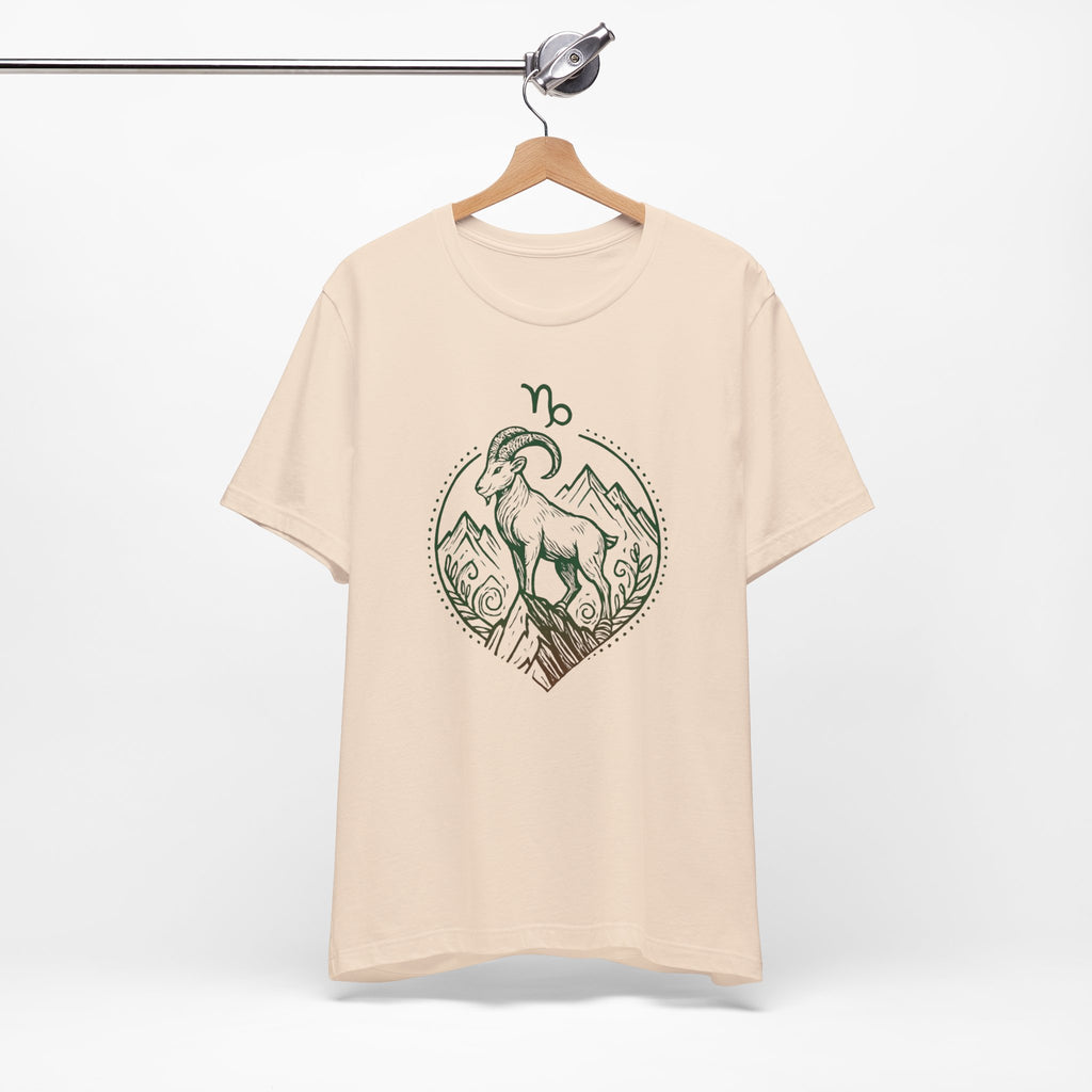 Astrology Zodiac Capricorn Mountains Spiritual Unisex T-Shirt