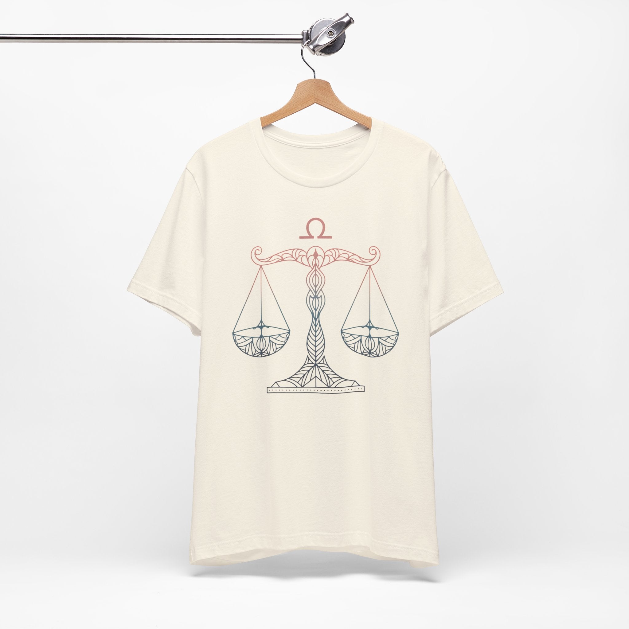 Astrology Zodiac Libra Balance Mandala Unisex T-Shirt