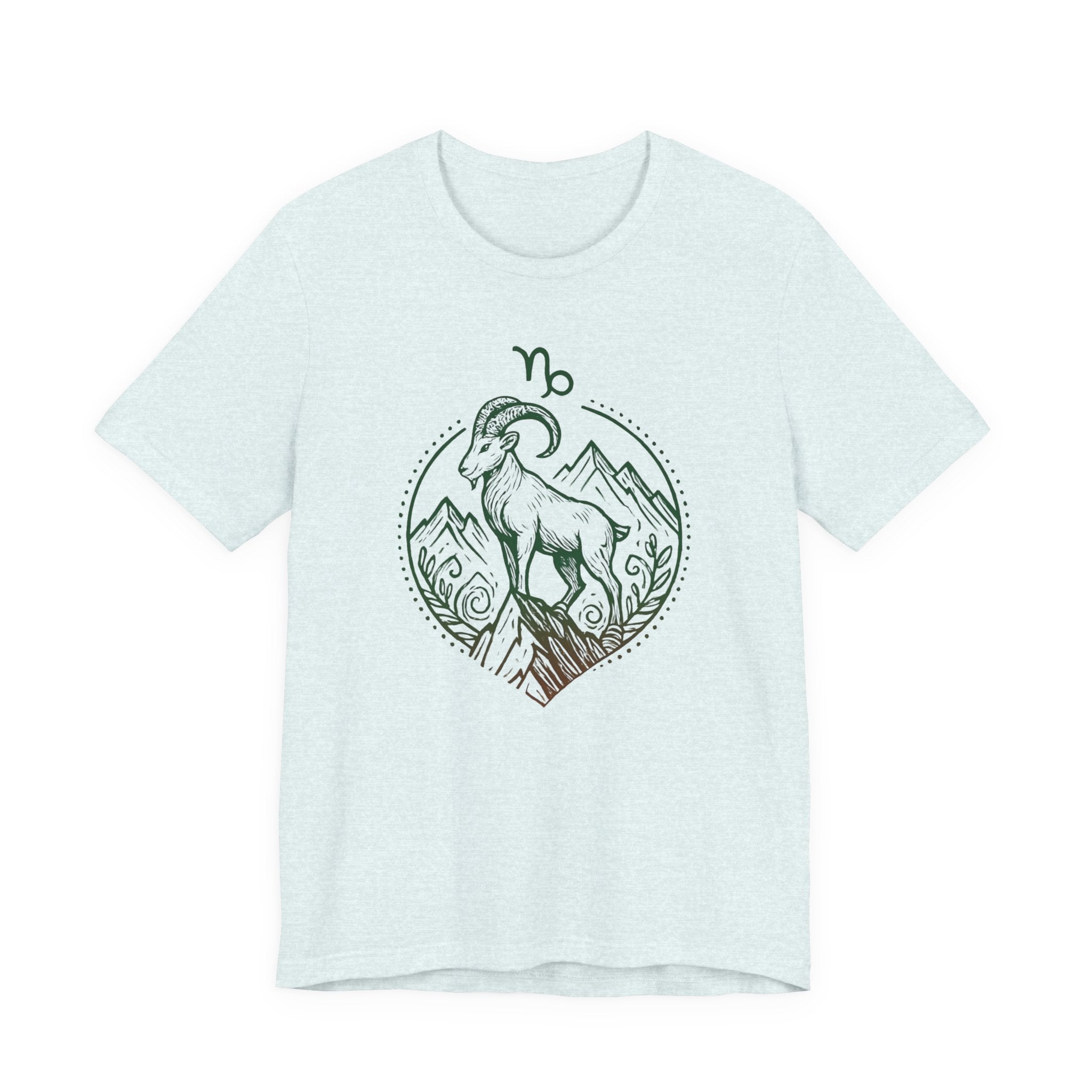 Astrology Zodiac Capricorn Mountains Spiritual Unisex T-Shirt