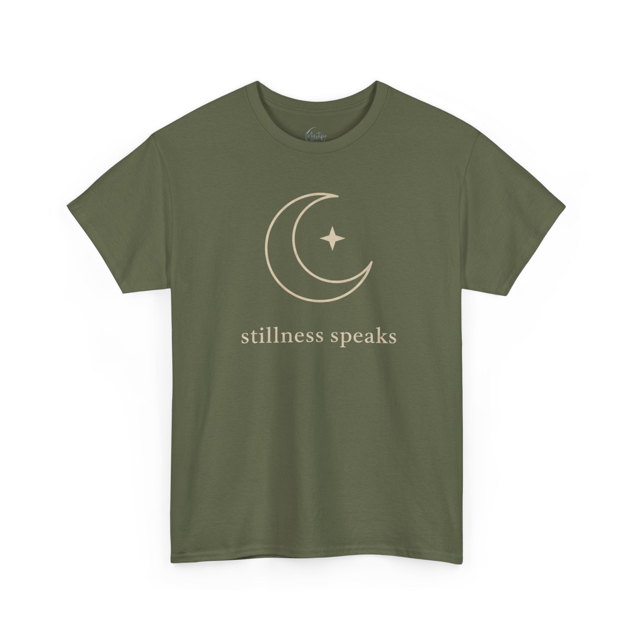 Stillness Speaks Unisex Cotton T-Shirt
