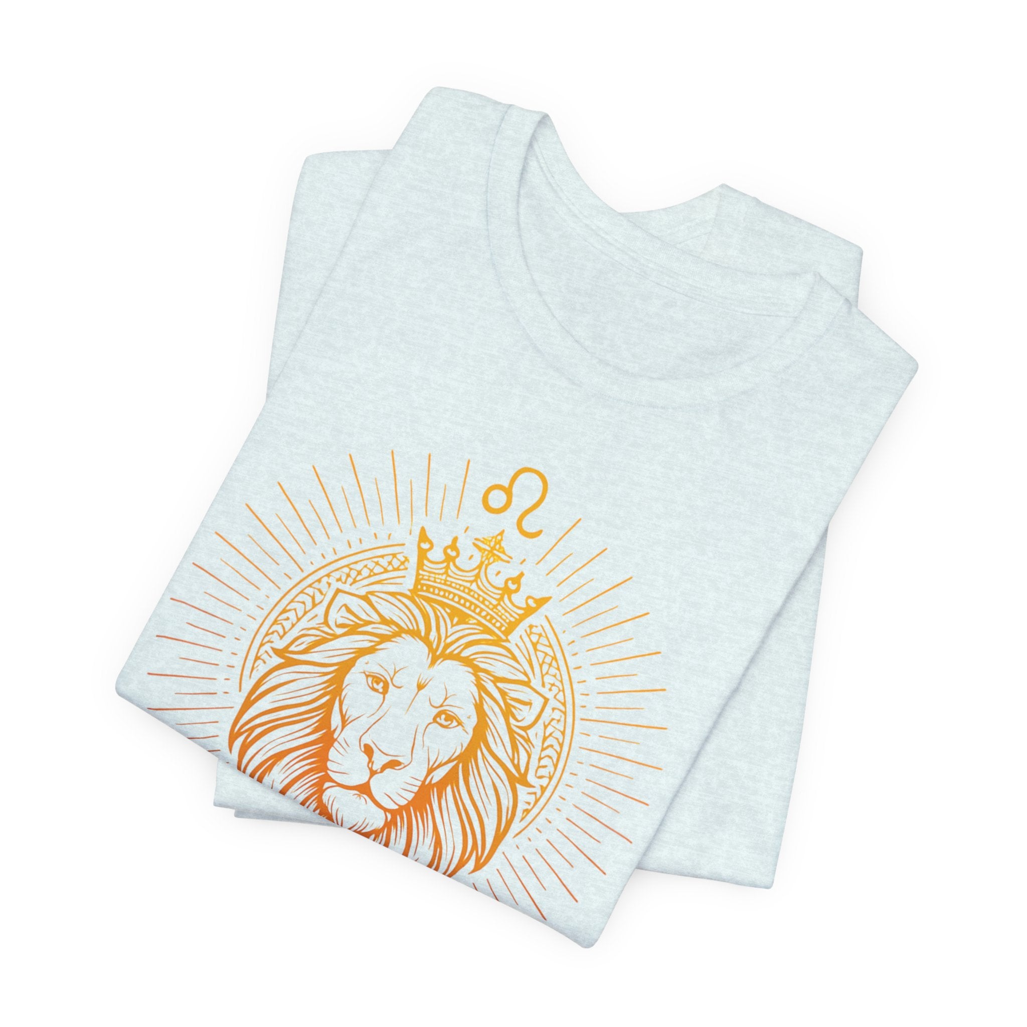 Astrology Zodiac Leo Lion King Unisex T-Shirt