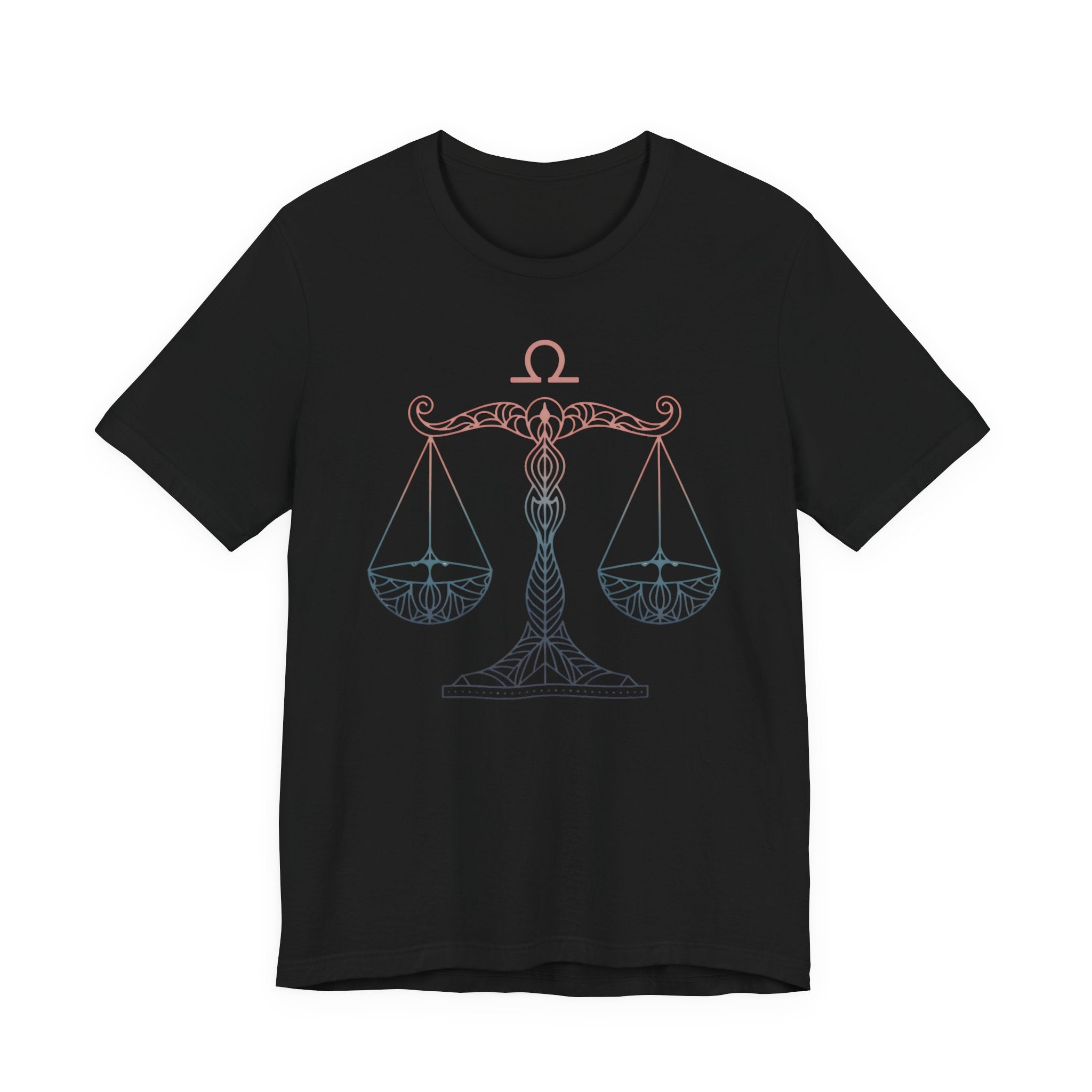 Astrology Zodiac Libra Balance Mandala Unisex T-Shirt