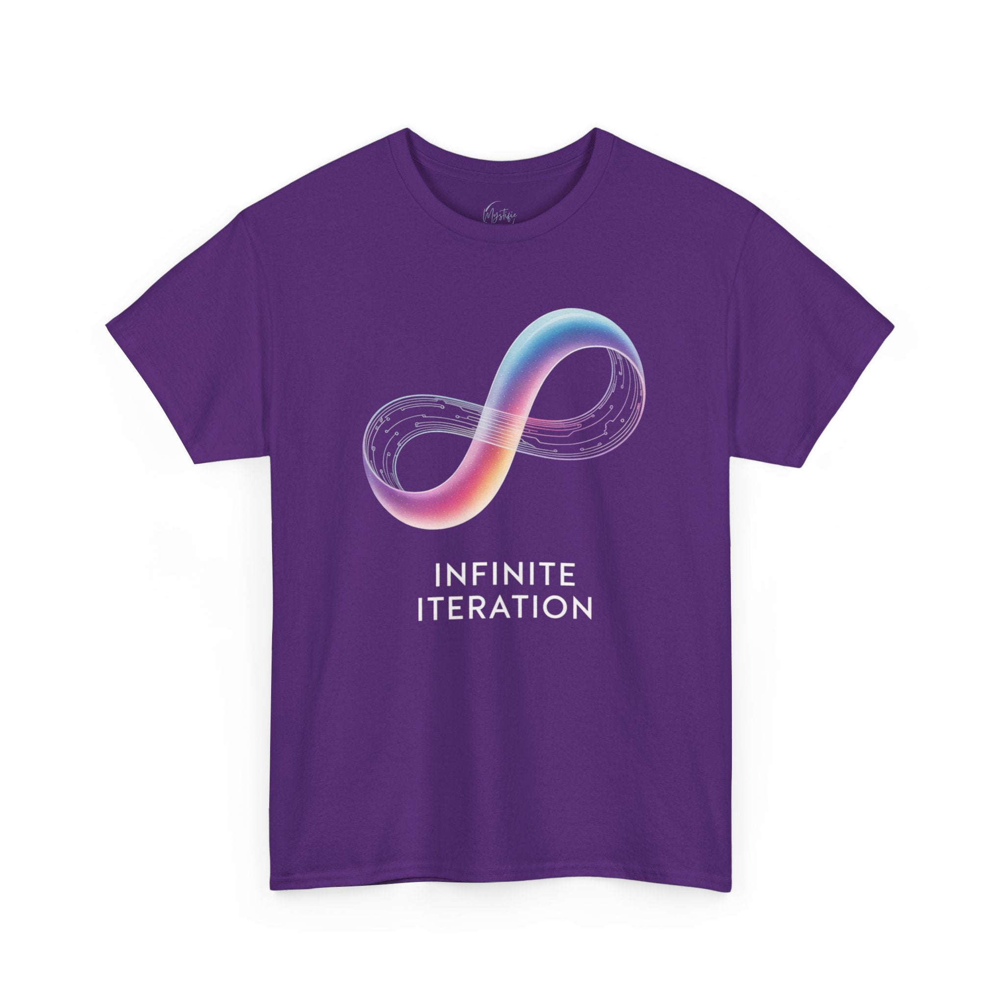 Infinite Iteration Spiritual Unisex Cotton T-Shirt