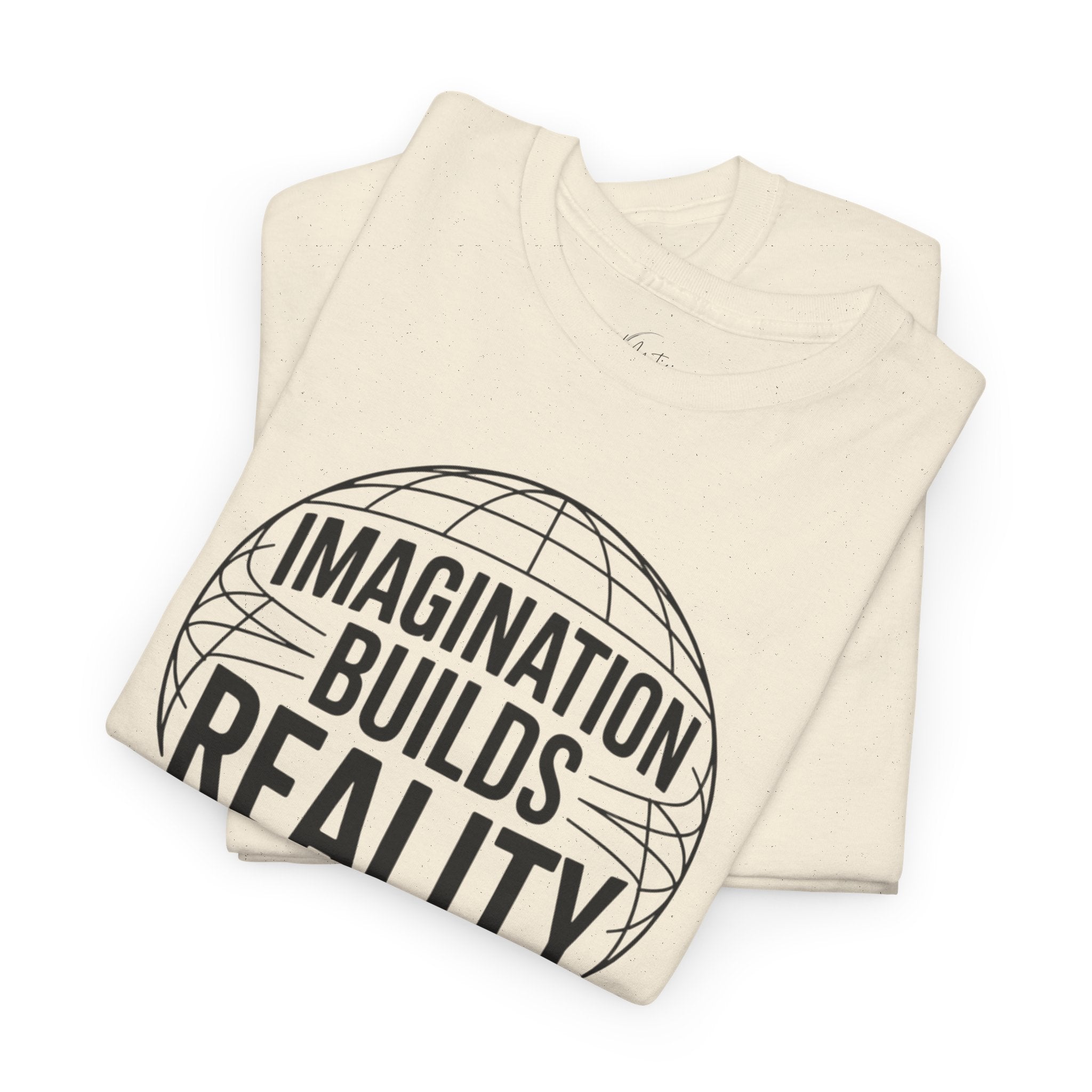 Imagination Builds Reality Unisex Cotton T-Shirt