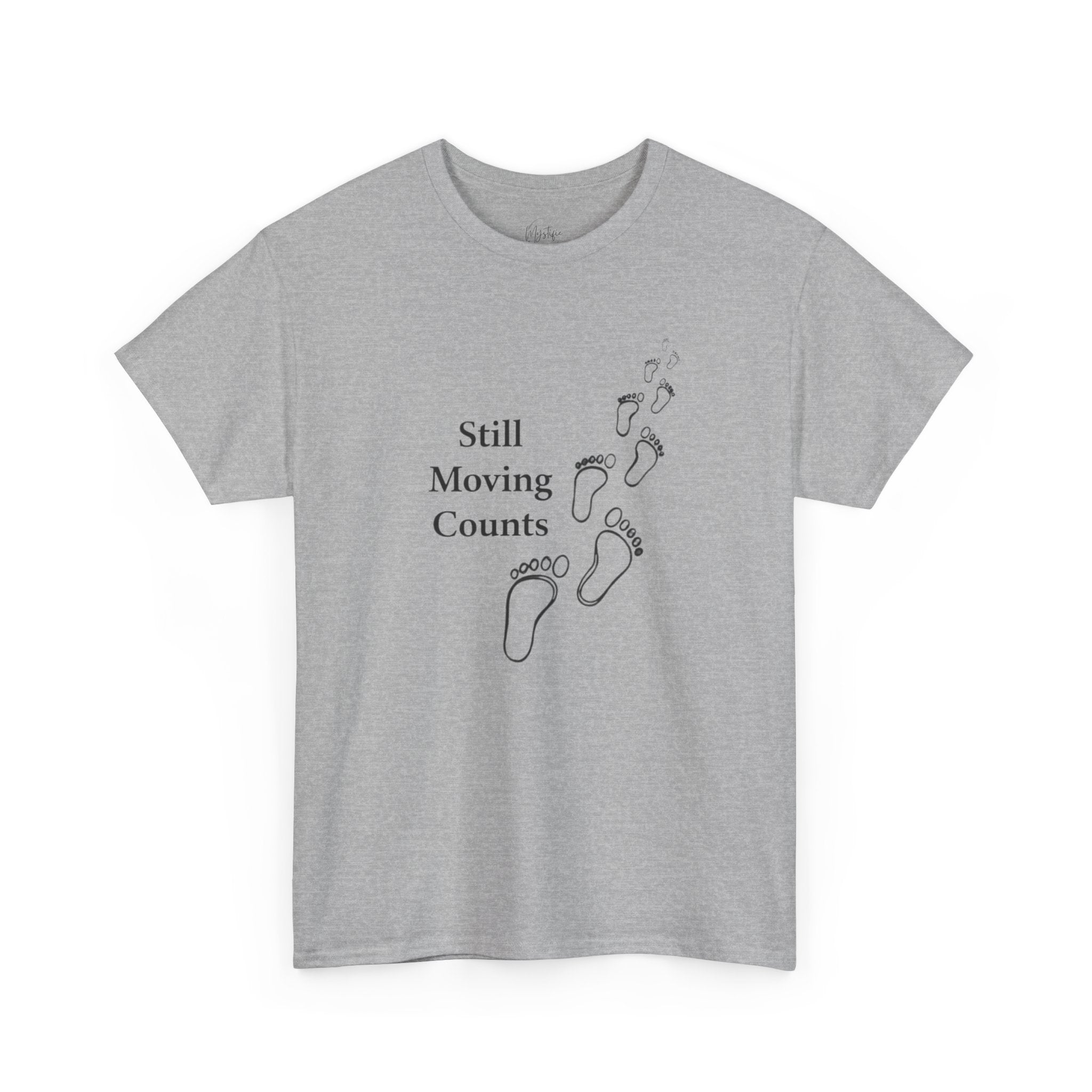 Still Moving Counts Unisex Cotton T-Shirt