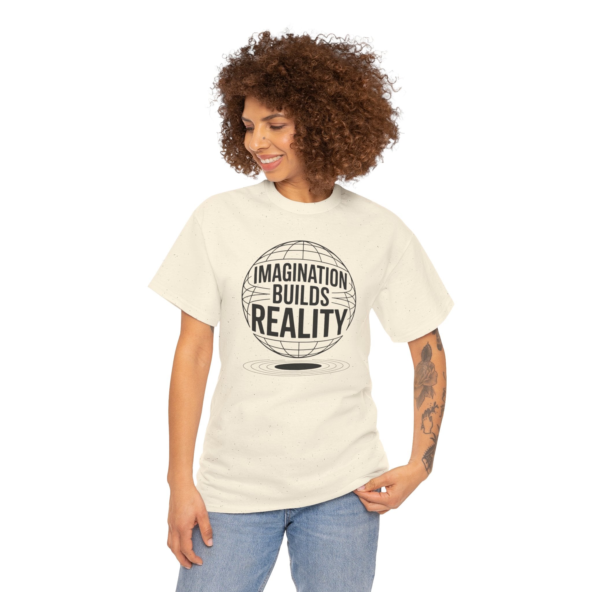 Imagination Builds Reality Unisex Cotton T-Shirt