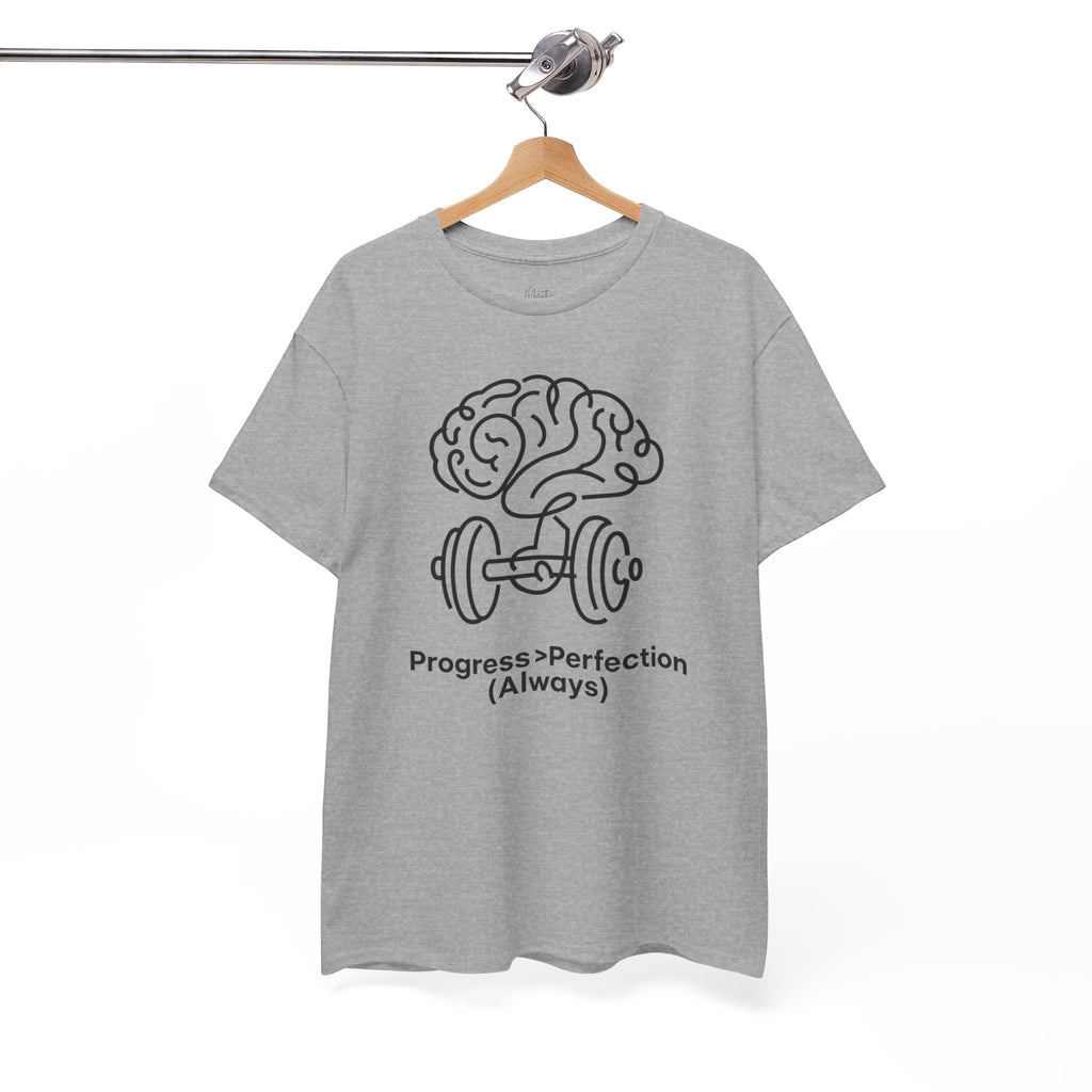 Progress > Perfection (Always) Unisex Cotton T-Shirt