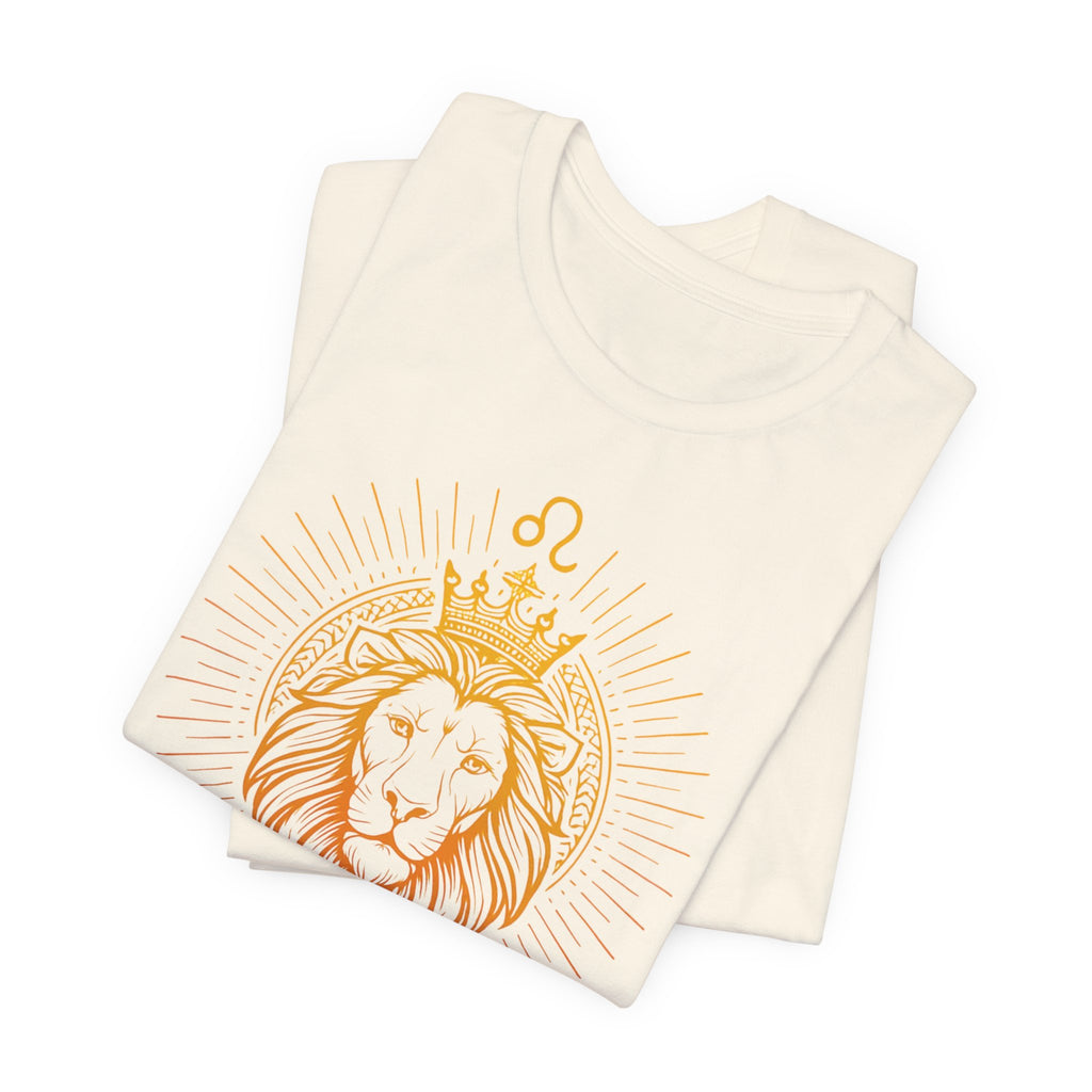 Astrology Zodiac Leo Lion King Unisex T-Shirt