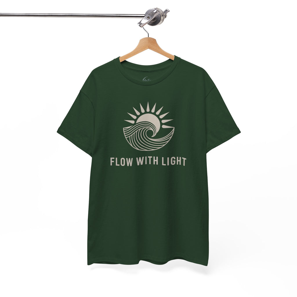 Flow With Light Unisex Cotton T-Shirt