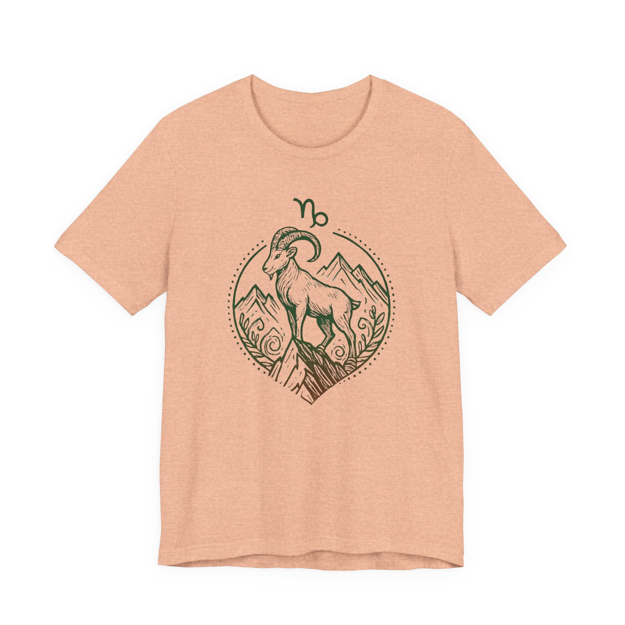 Astrology Zodiac Capricorn Mountains Spiritual Unisex T-Shirt