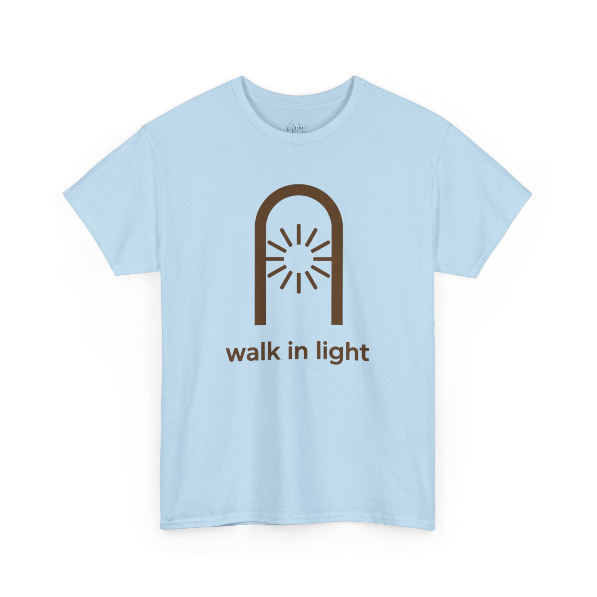 Walk In Light Unisex Cotton T-Shirt