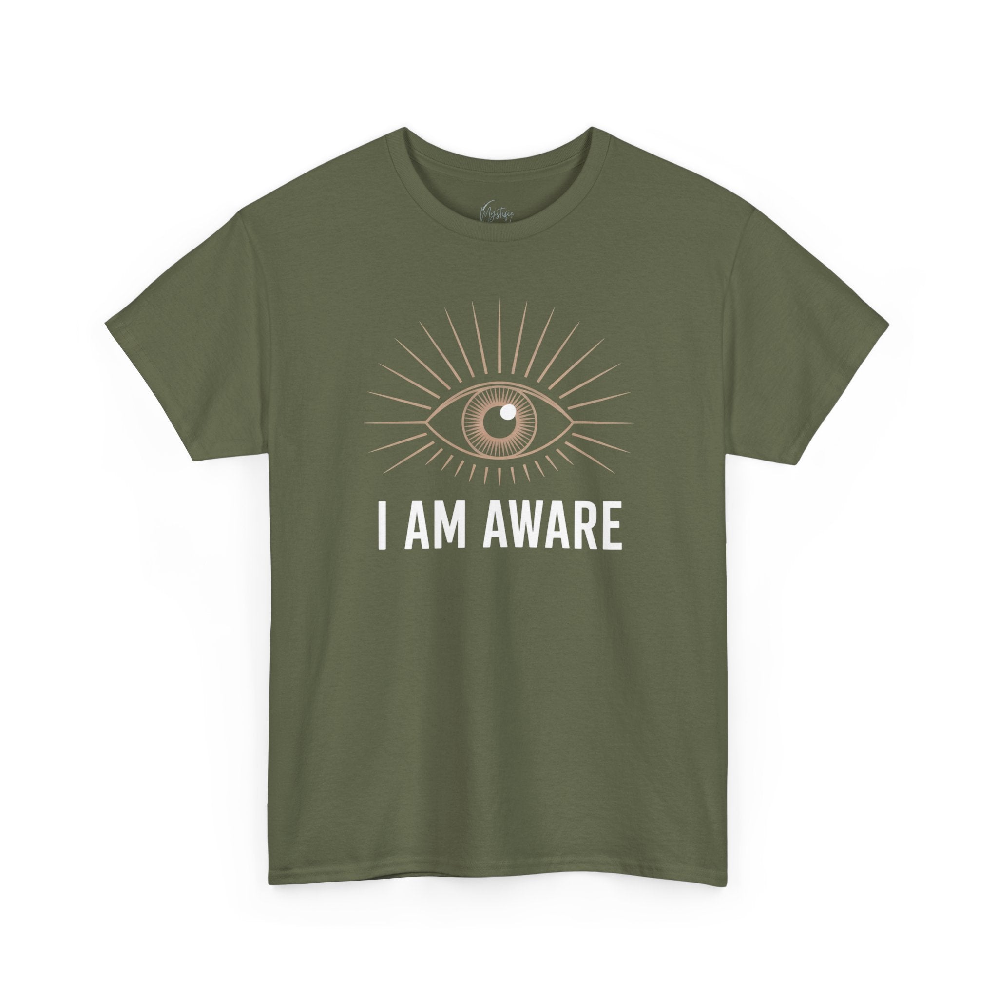 I AM AWARE Unisex Cotton T-Shirt